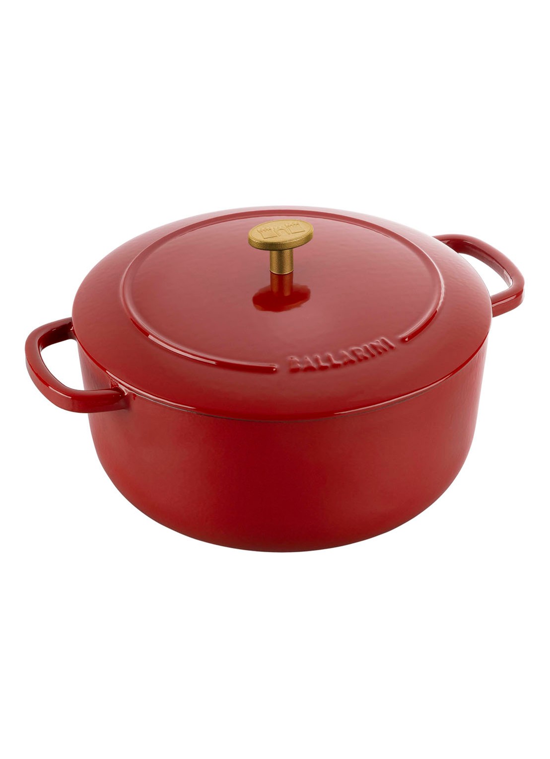 Ballarini Bellamonte ronde braadpan Ø24 cm - voorkant 3 rood