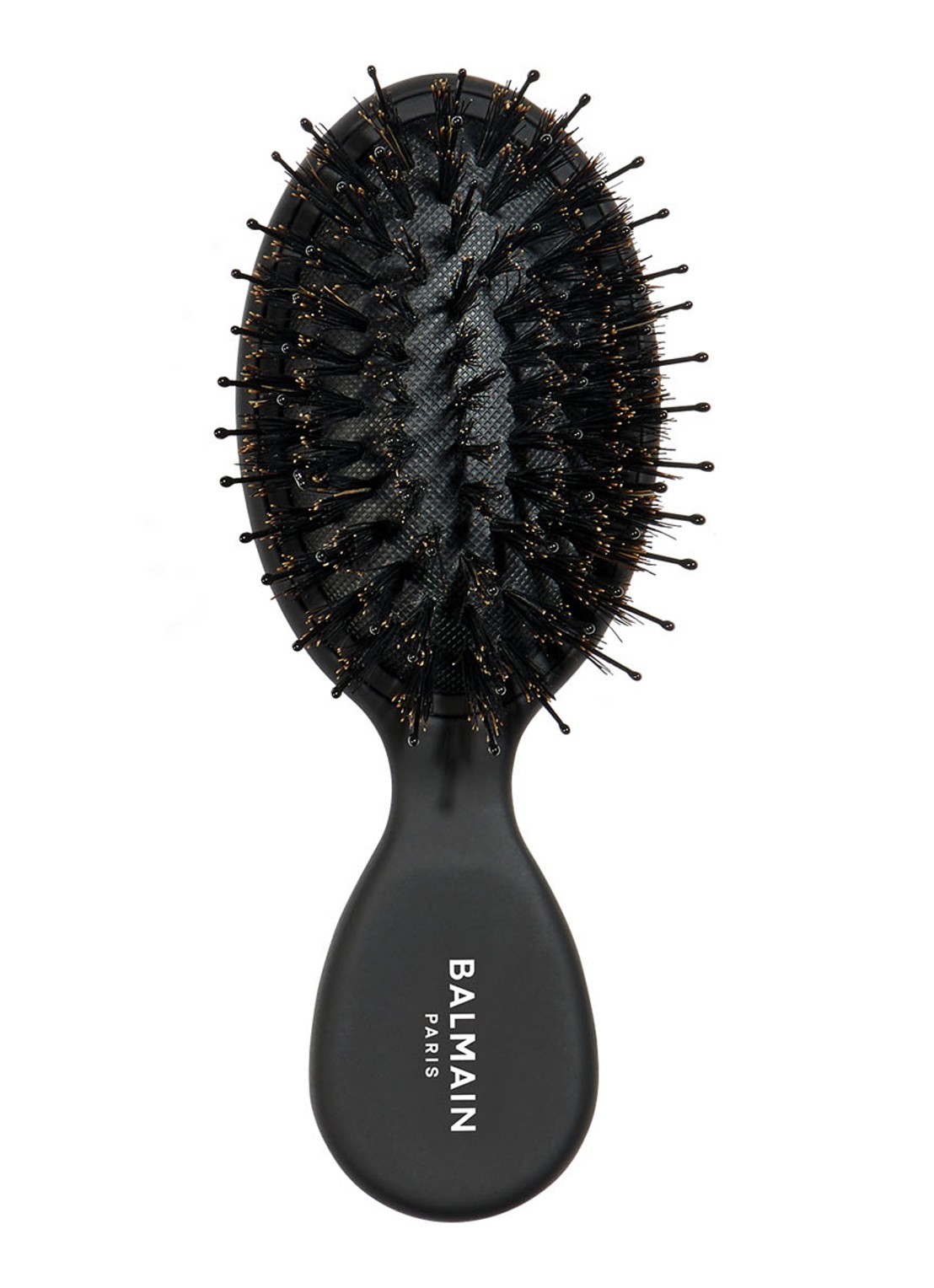 Balmain Hair All Purpose Spa Brush - mini haarborstel - voorkant zwart
