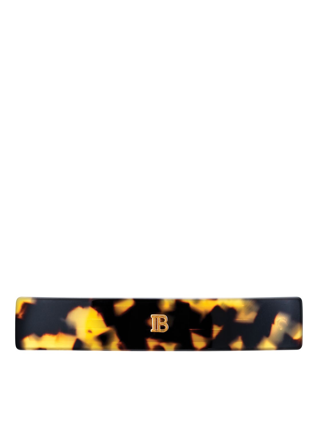 Balmain Hair Cellulose Acetate haarclip medium  - detail 3 abrikoos