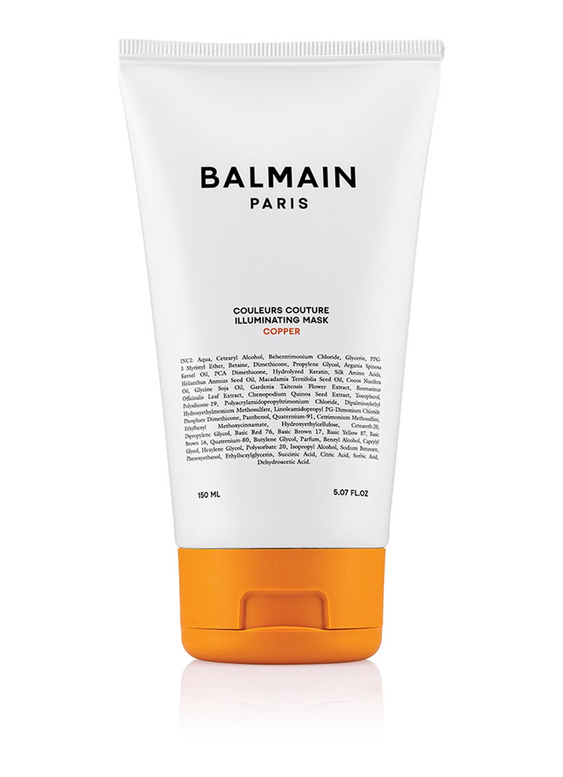 Balmain Hair Illuminating Copper Mask 150 ml - haarmasker - voorkant beige