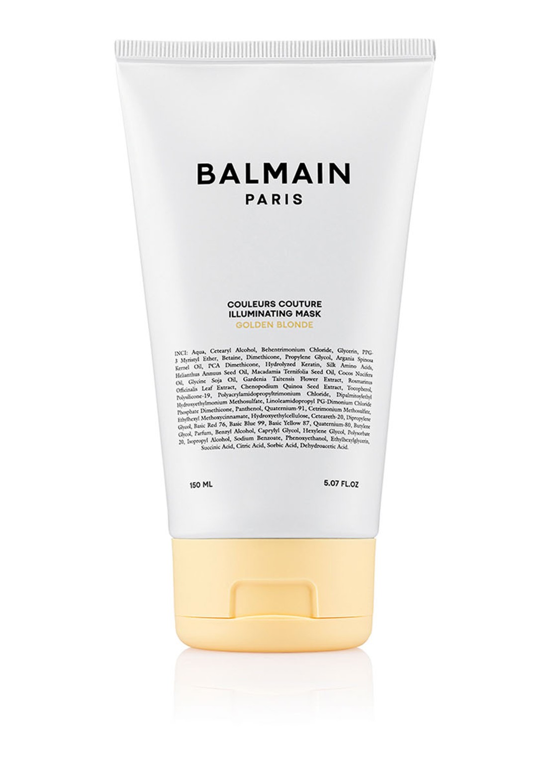 Balmain Hair Illuminating Golden Blonde Mask 150 ml - haarmasker - voorkant undefined