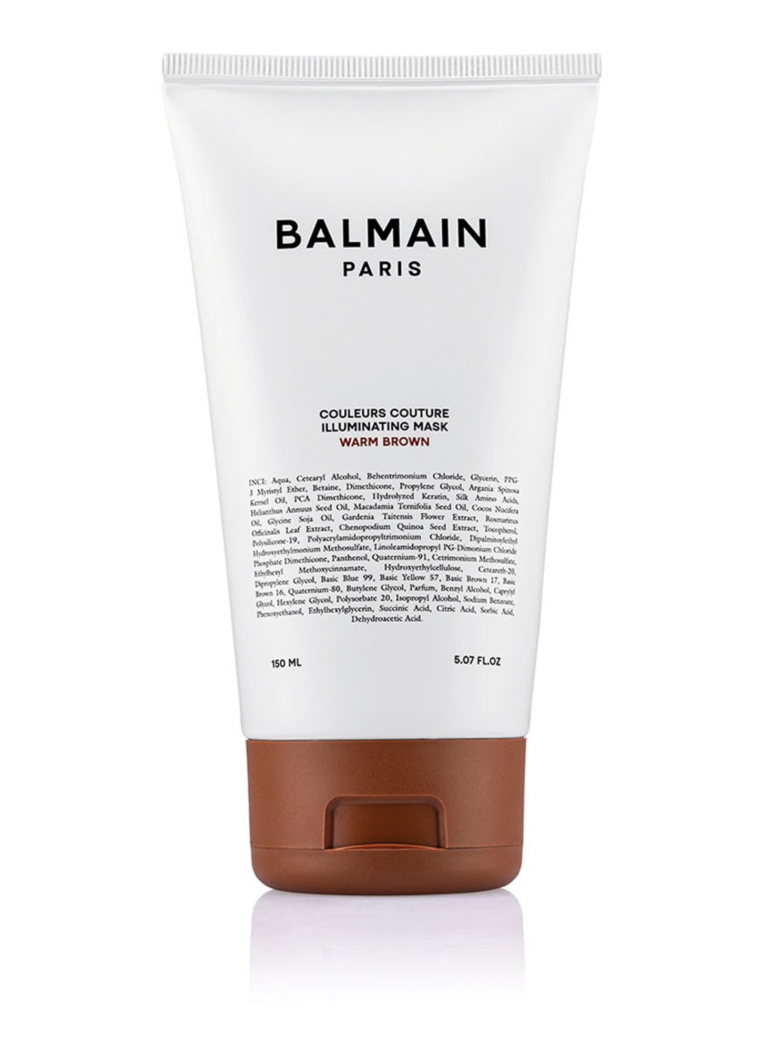 Balmain Hair Illuminating Warm Brown Mask 150 ml - haarmasker - voorkant undefined