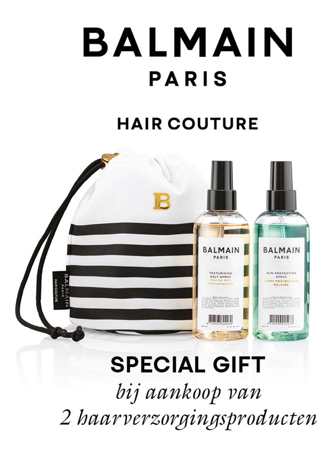 Balmain Hair Jouw cadeau: Limited Edition Riviera Cosmetic Bag - voorkant undefined
