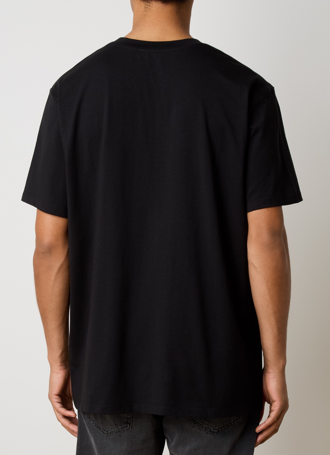 Balmain T-shirt met logoprint - achterkant 3 zwart