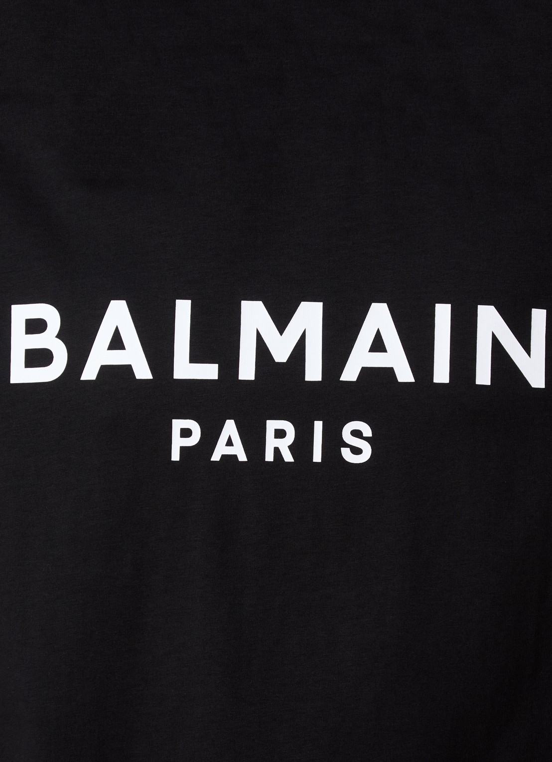 Balmain T-shirt met logoprint - detail 5 zwart