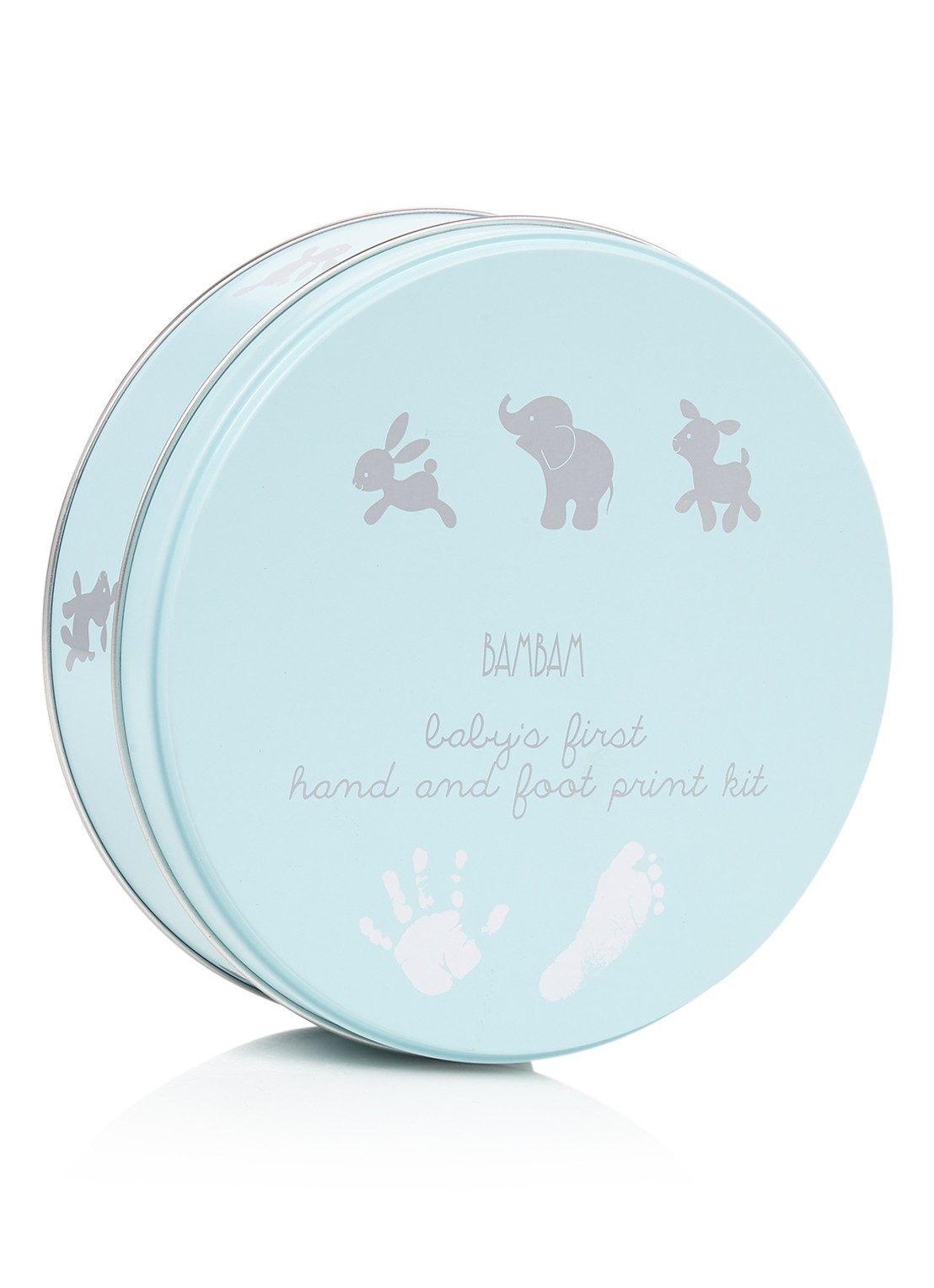 BamBam Hand- en voet gipsprintset - voorkant mint