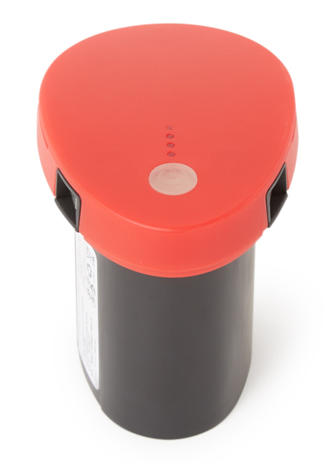 Bamix Batterij voor Cordless staafmixer 8 cm - voorkant steenrood