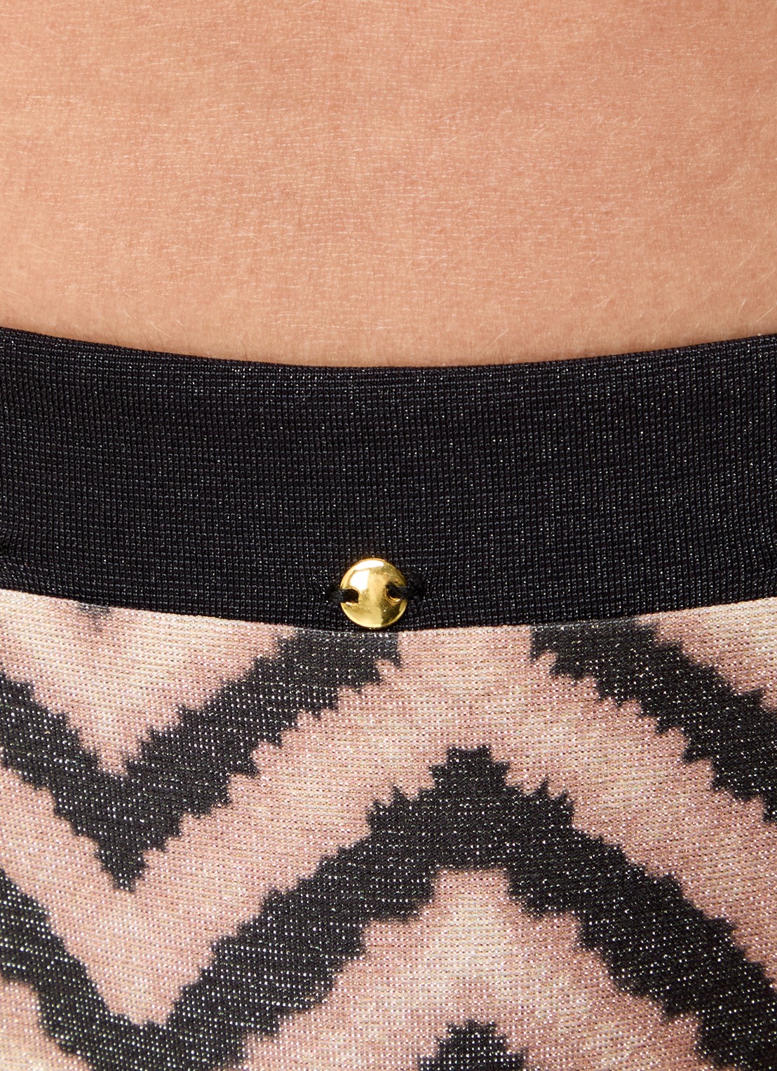 Banana Moon Aena Sylmar bikinislip met lurex - detail 5 zwart