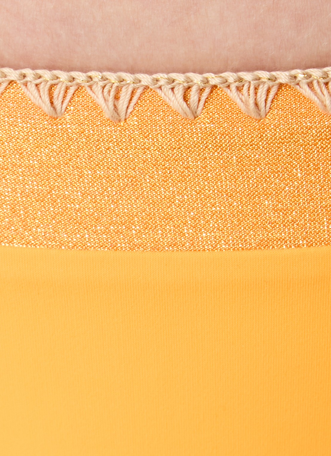 Banana Moon Blika Nazca tanga bikinislip met lurex - detail 3 orange