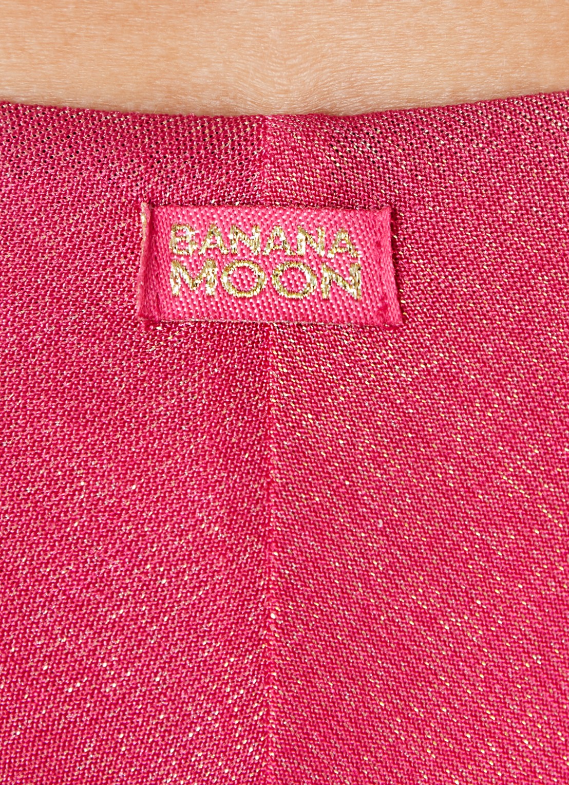 Banana Moon Lina brazilian bikinislip met lurex - detail 4 fuchsia