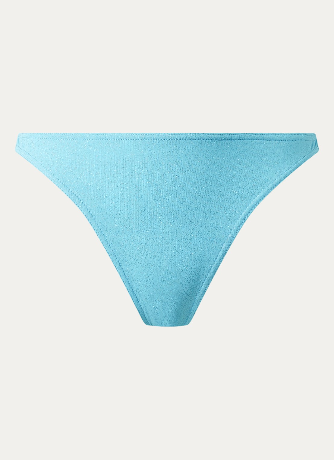 Banana Moon Luna Sparklesun brazilian bikinislip met print - voorkant 2 turquoise