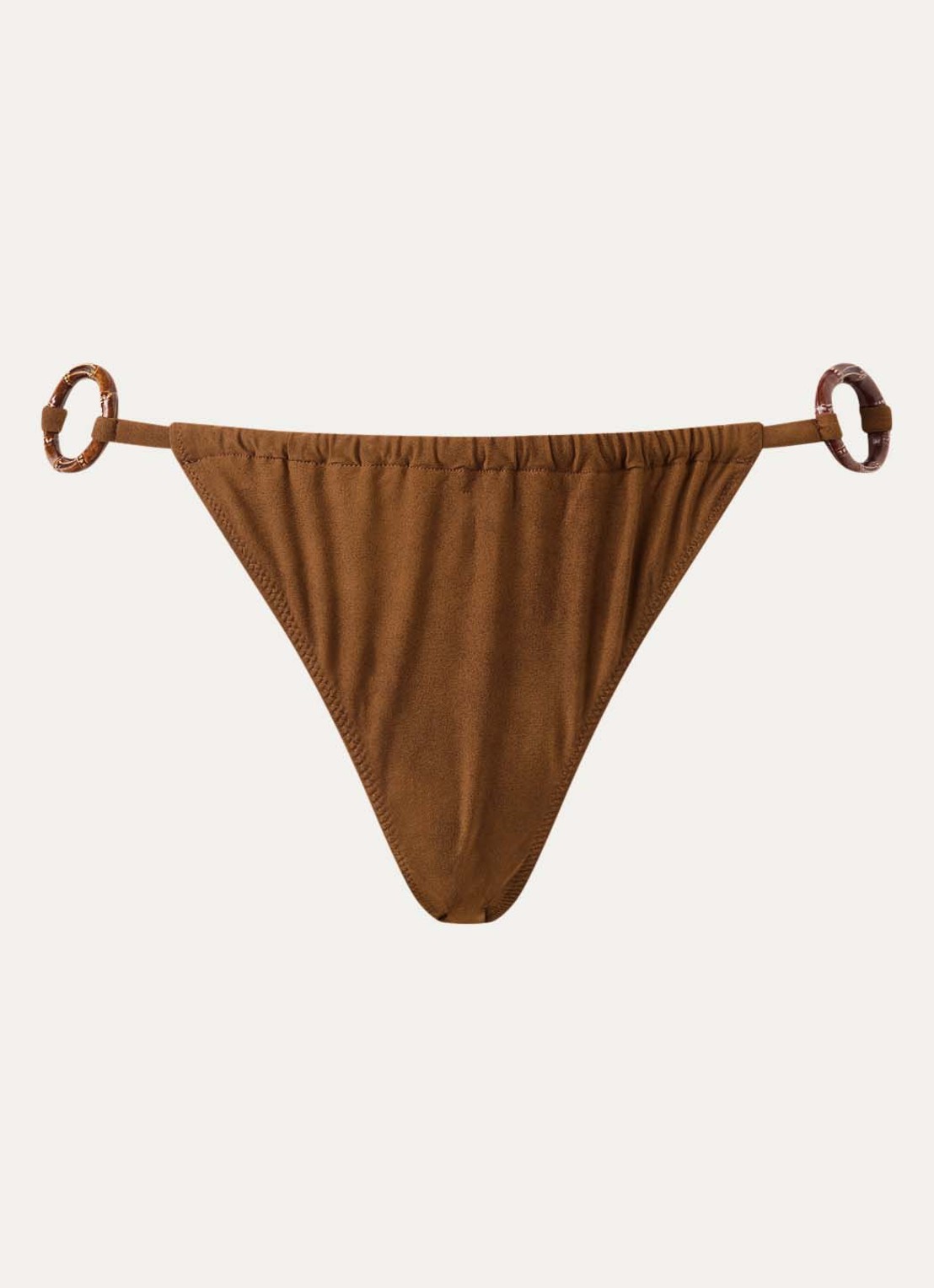 Banana Moon Zania bikinislip - voorkant cognac