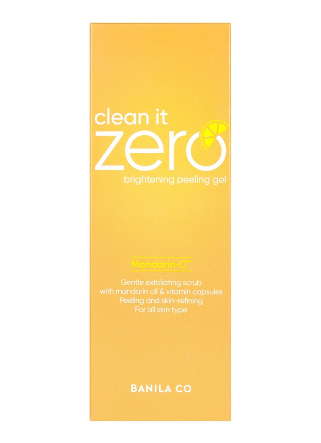 Banila Co Clean It Zero Brightening Peeling Gel - gezichtsscrub - voorkant 2 undefined