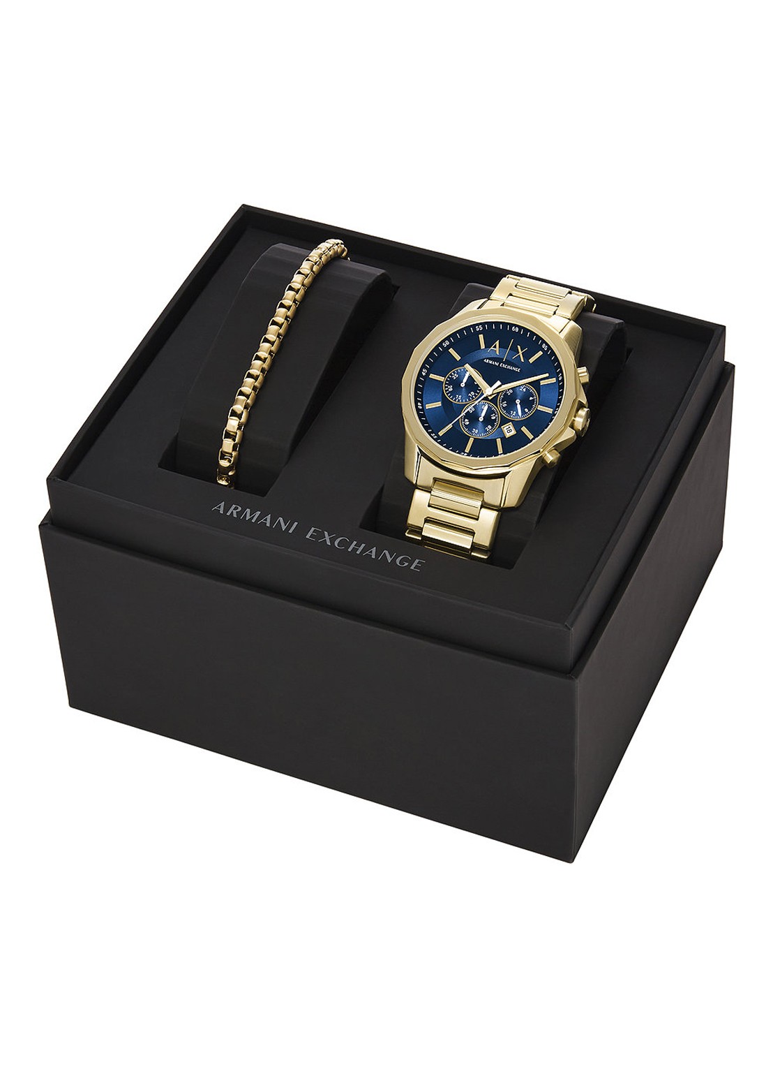 Banks horloge en armband set van 2 AX7151SET - detail 3 goud