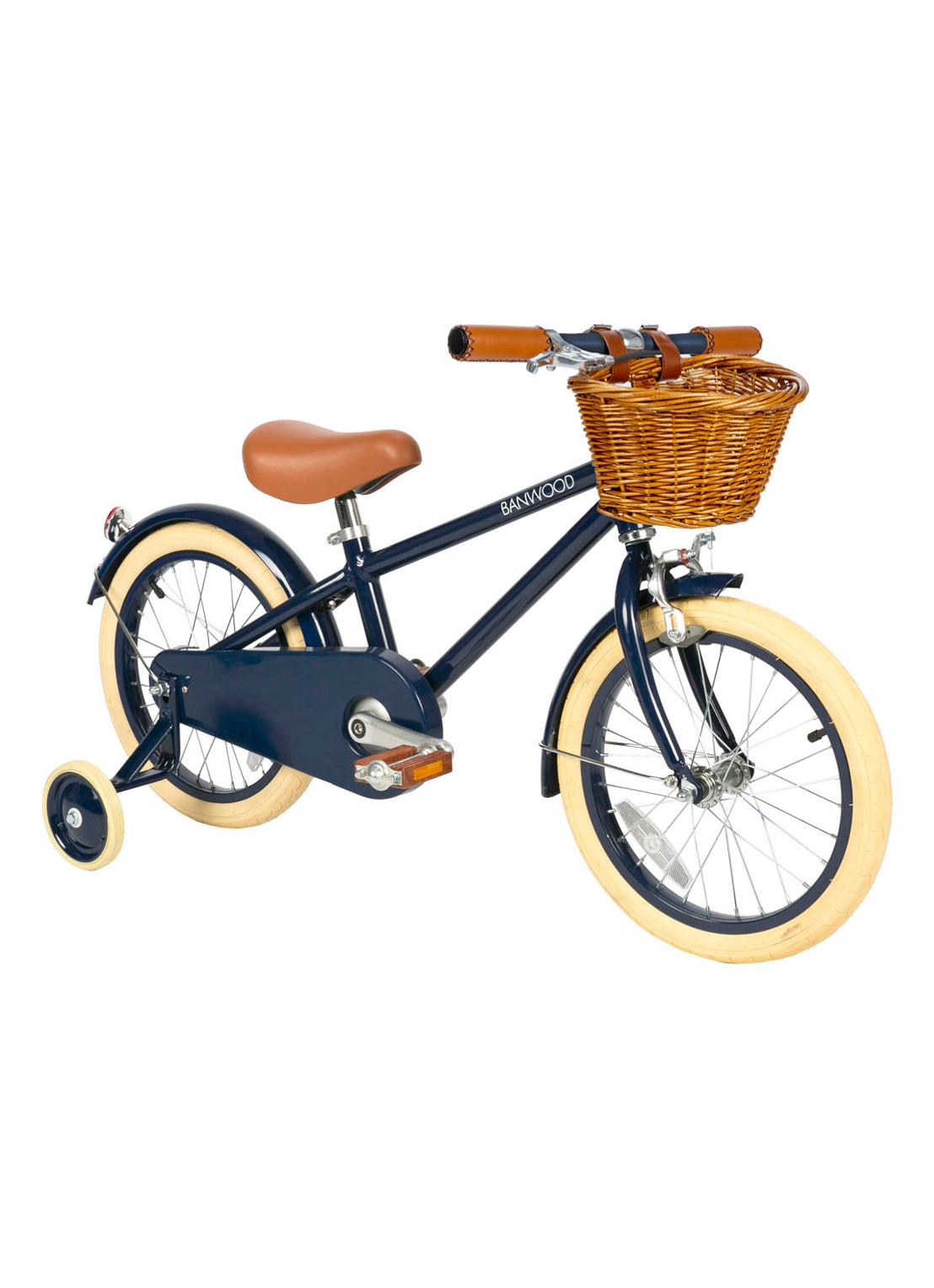 Banwood Classic fiets - voorkant 8 blauw