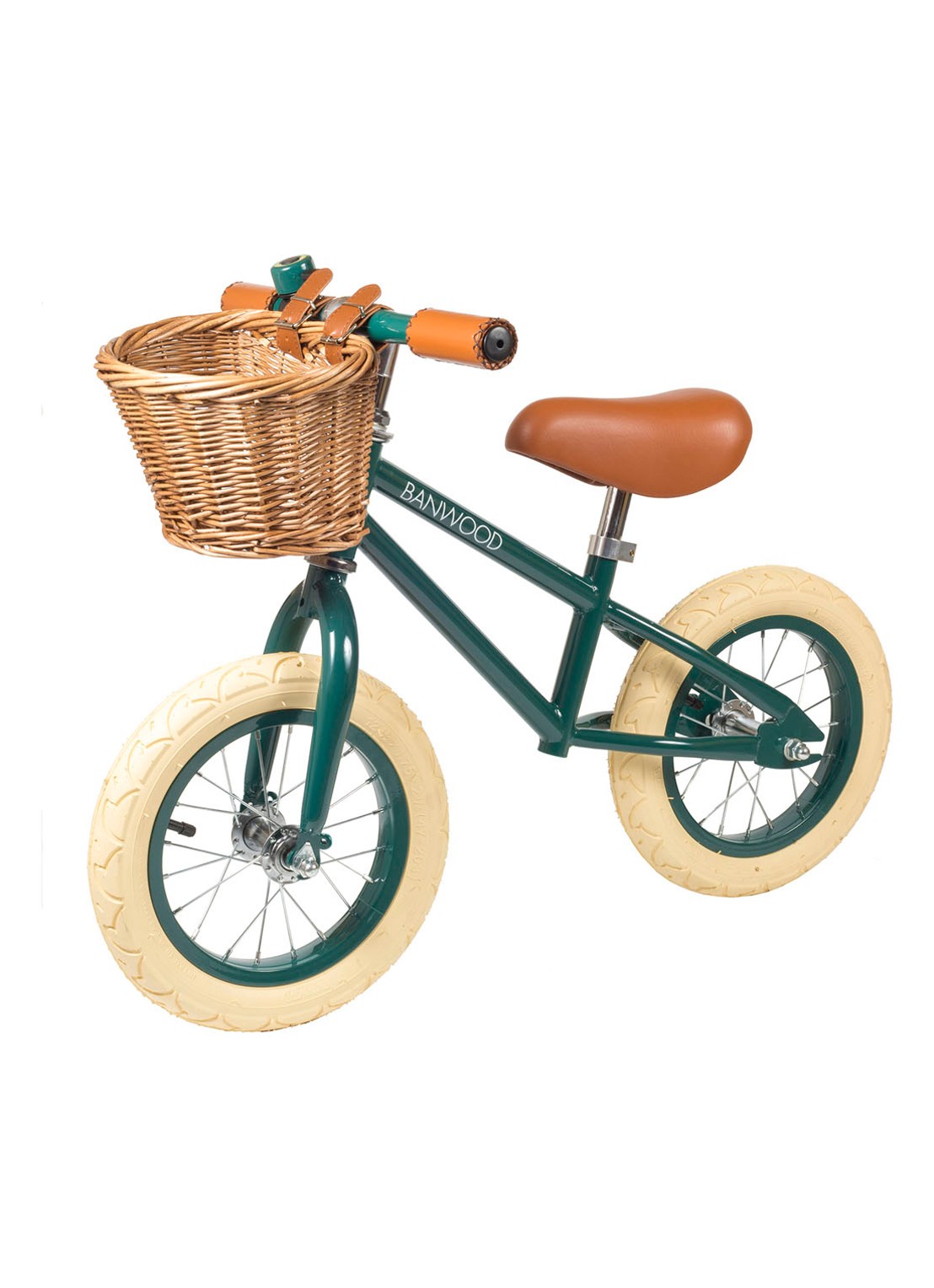 Banwood First Go kinderloopfiets - achterkant groen