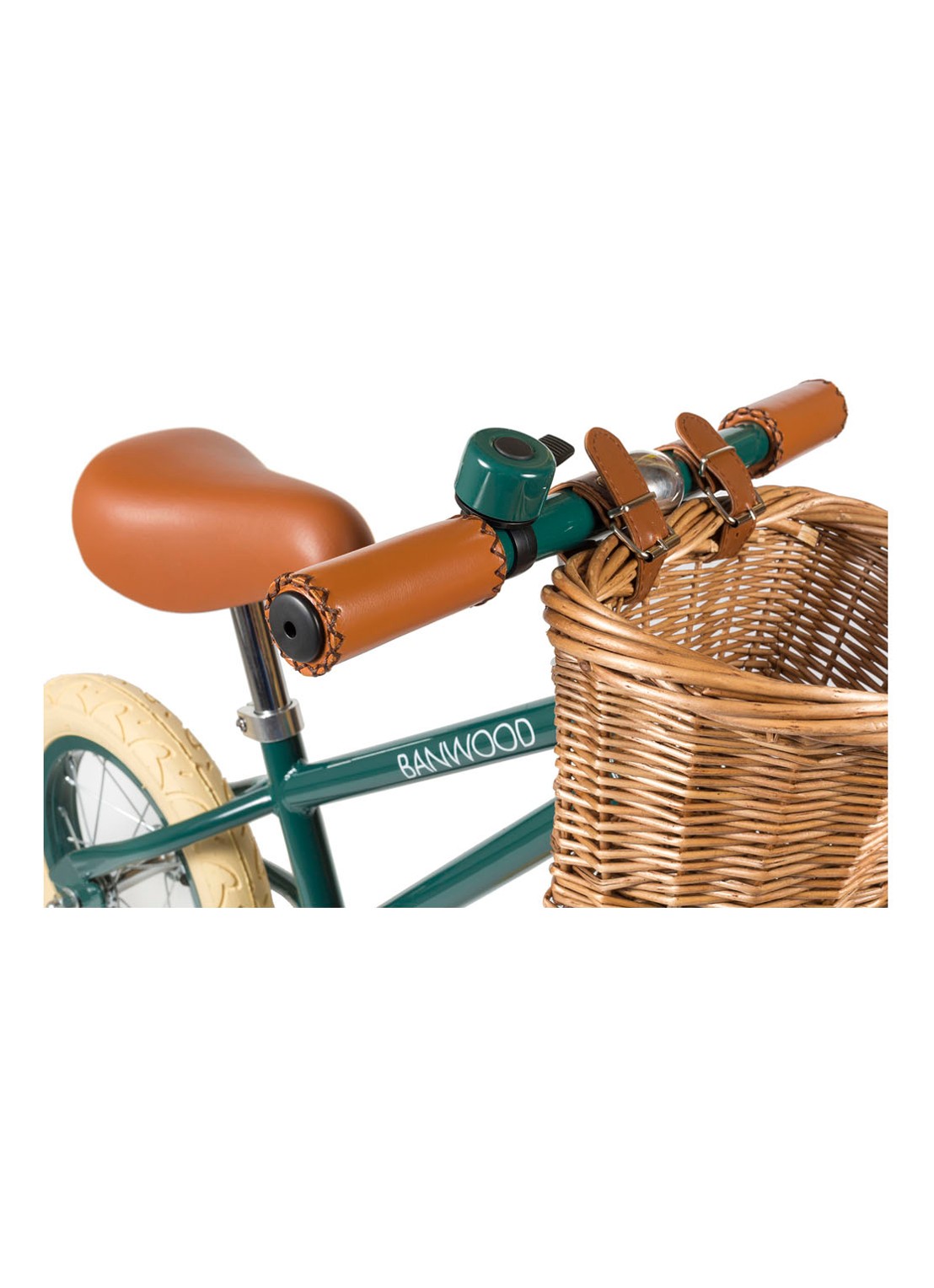 Banwood First Go kinderloopfiets - detail 4 groen