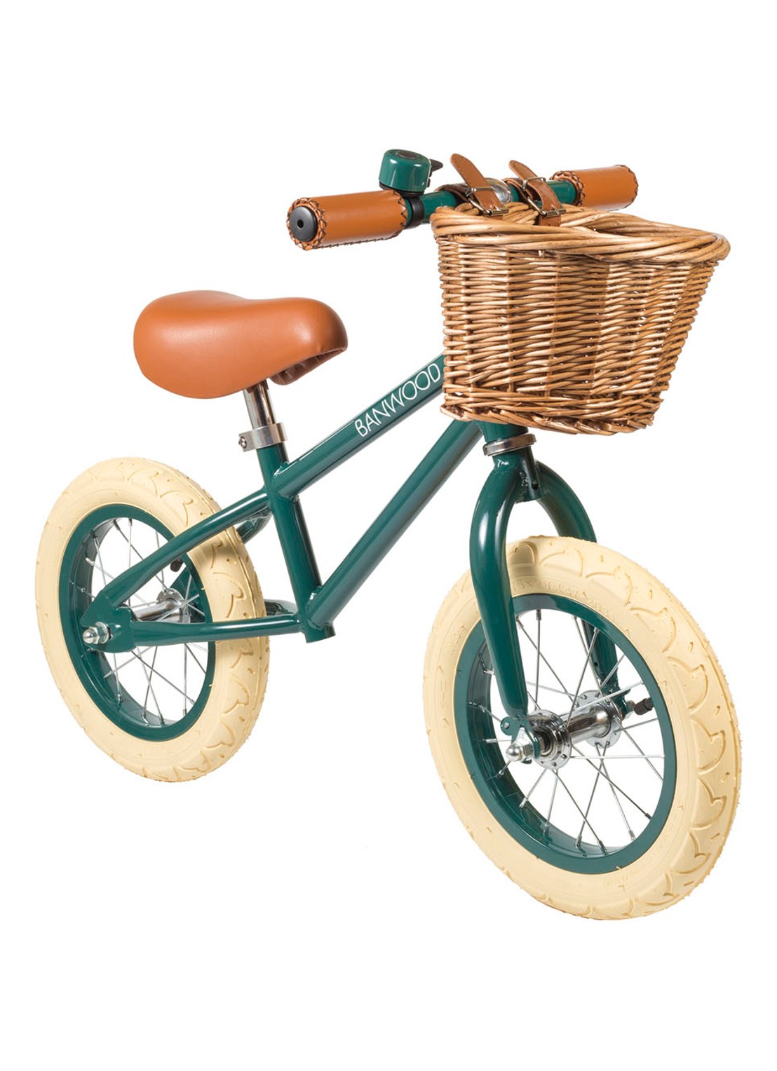 Banwood First Go kinderloopfiets - voorkant 3 groen