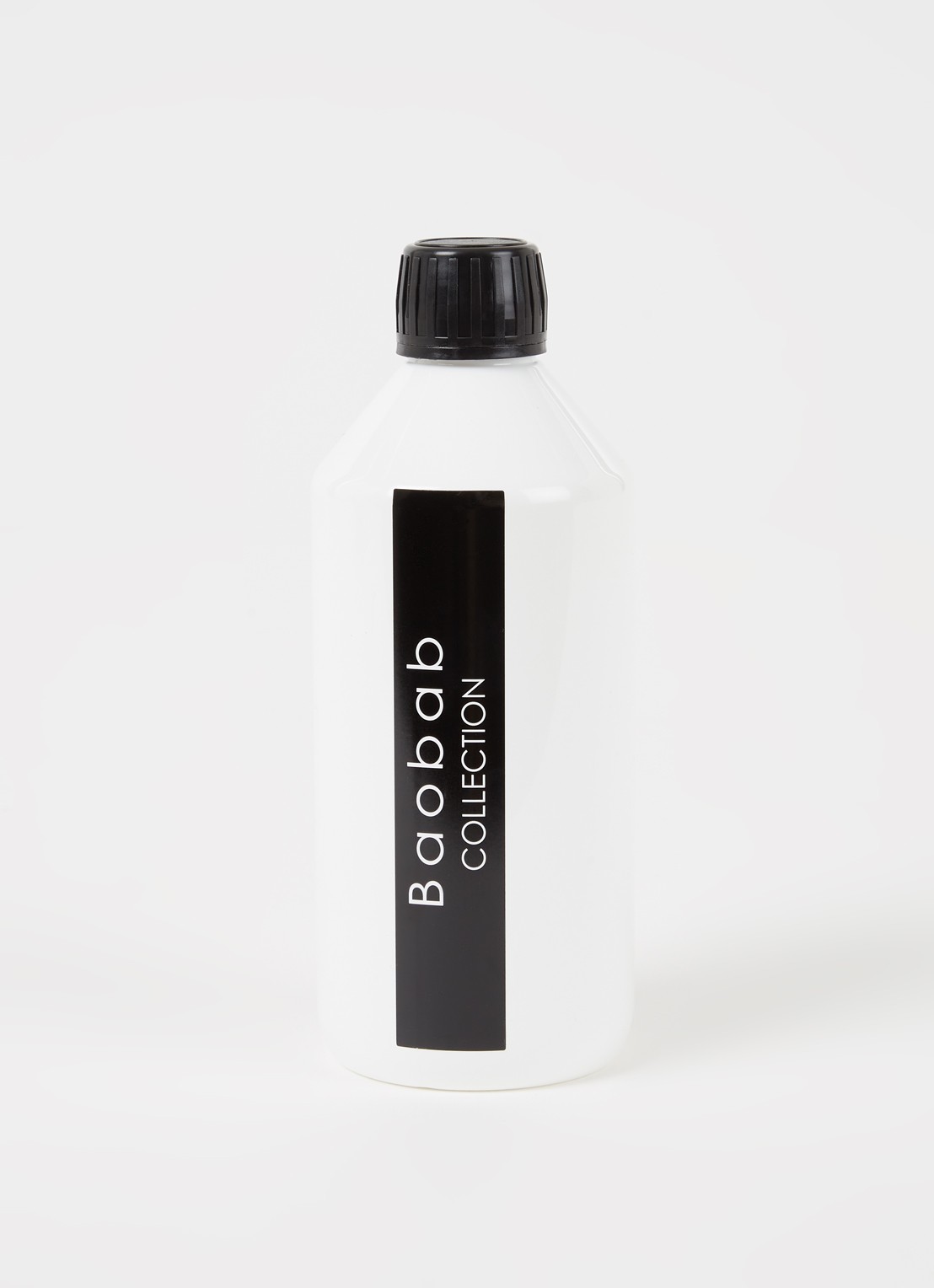 Baobab Collection Black Pearls navulling voor geurstokjes 500 ml - voorkant 2 wit