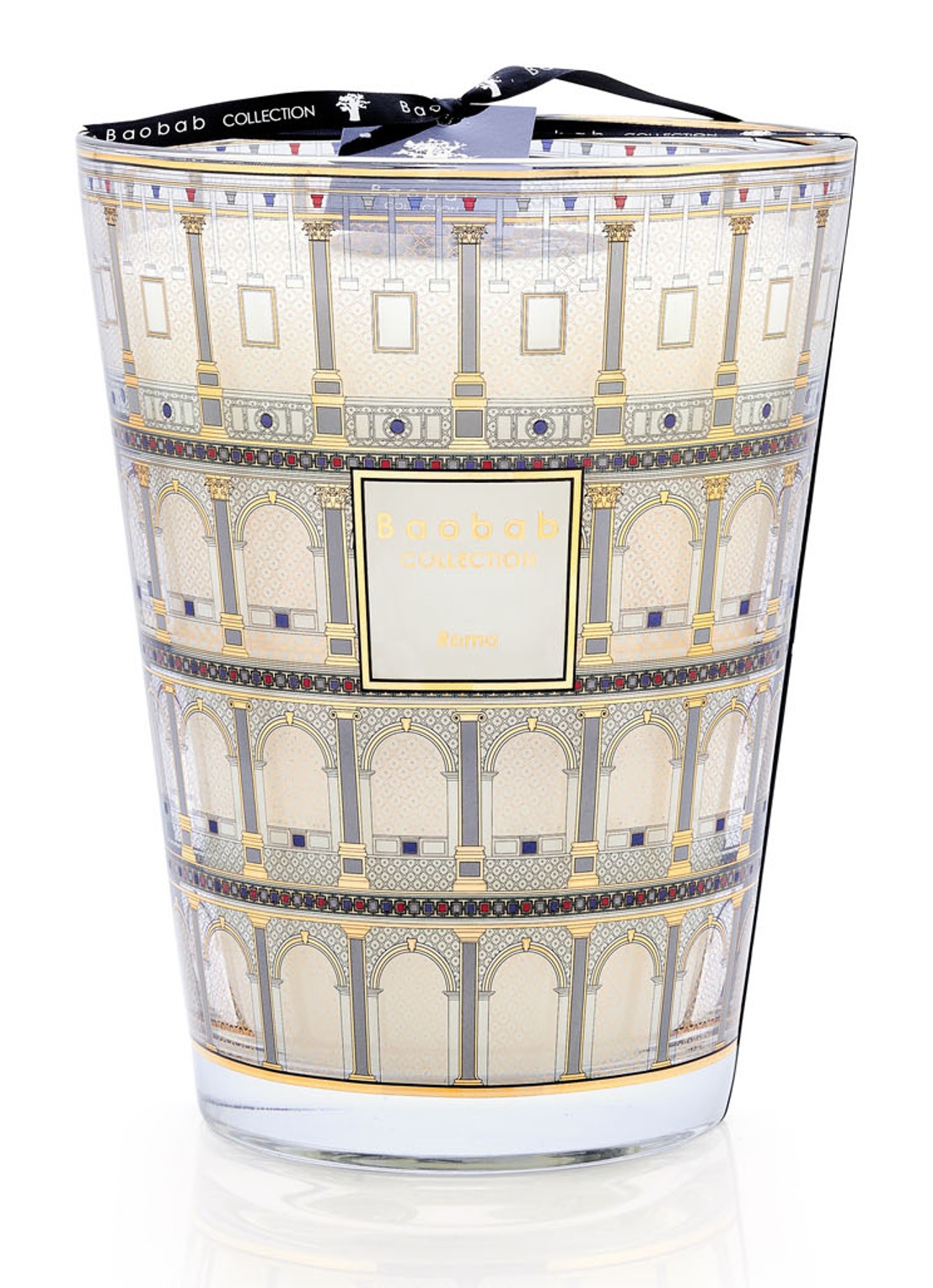 Baobab Collection Cities Roma Max 24 geurkaars 3 kg - voorkant multicolor