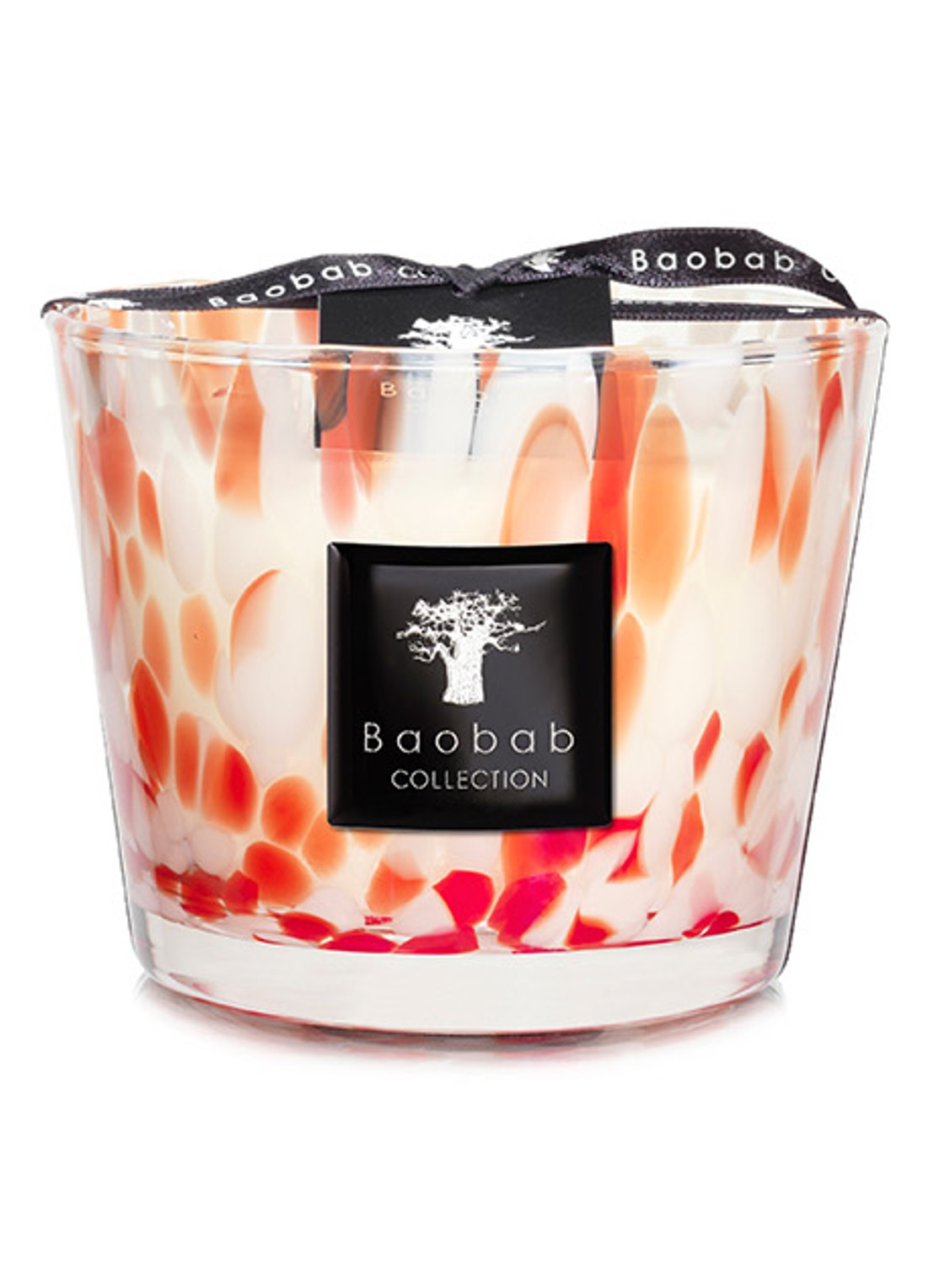 Baobab Collection Coral Pearls Max 10 geurkaars 500 gram - voorkant orange