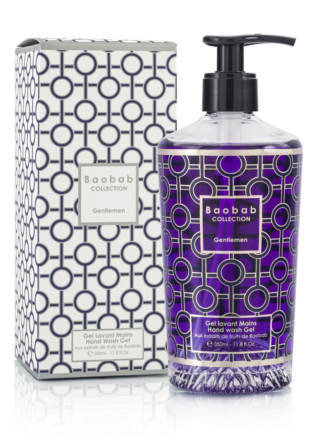 Baobab Collection Gentlemen - handzeep - voorkant paars