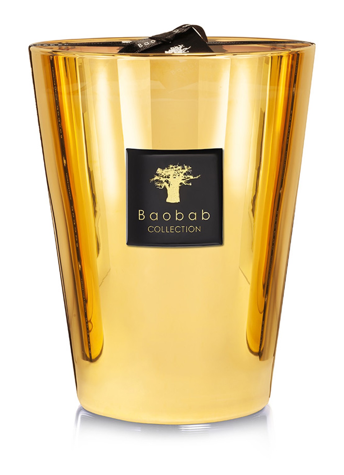 Baobab Collection Les Exclusives Aurum Max 24 geurkaars 3 kg - voorkant goud