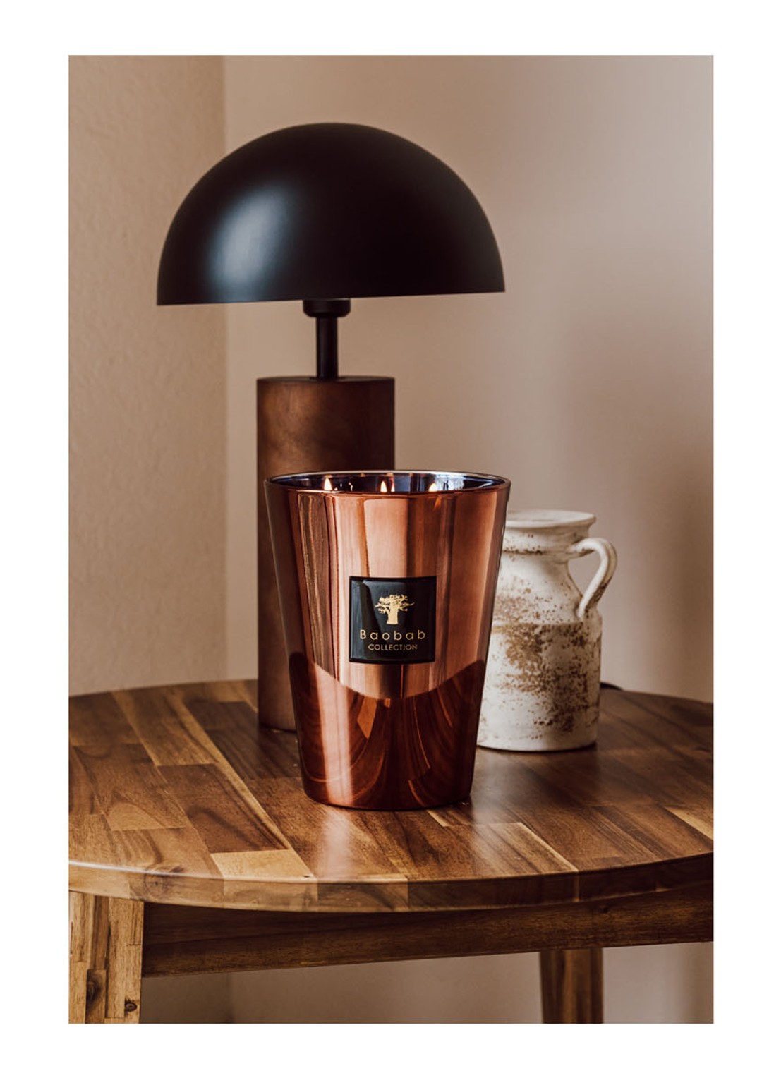 Baobab Collection Les Exclusives Cyprium Max 24 geurkaars 3 kg - voorkant 2 koper