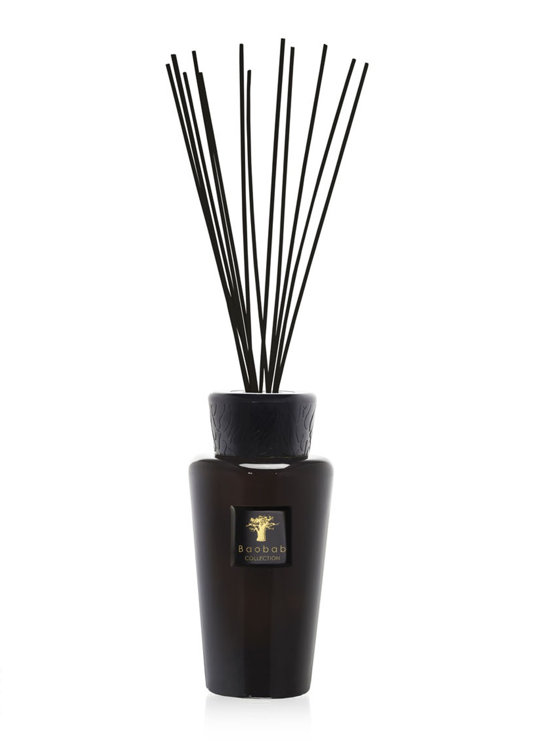 Baobab Collection Les Prestigieuses Encre de Chine geurstokjes 500 ml - voorkant zwart