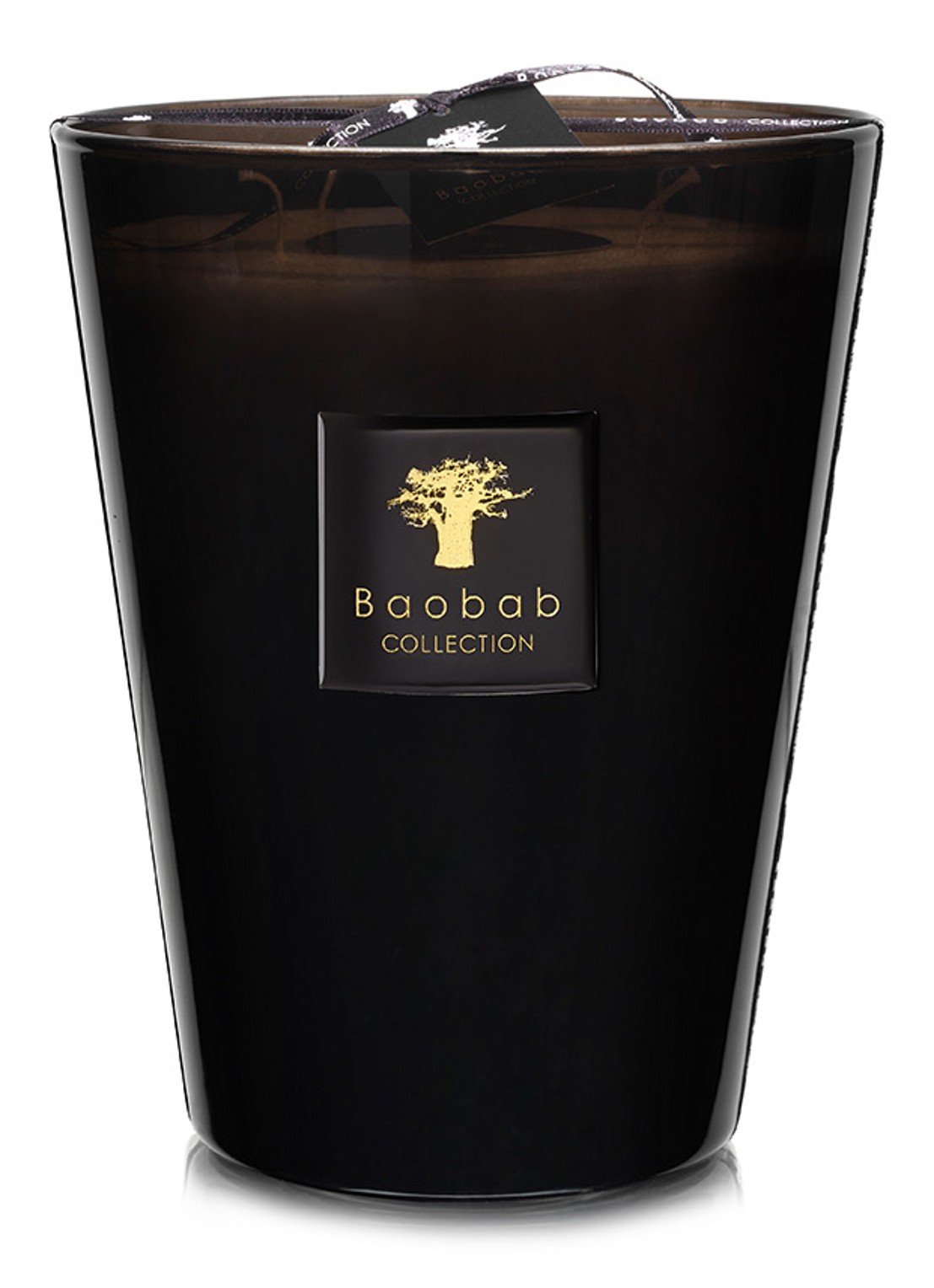 Baobab Collection Les Prestigieuses Encre de Chine Max 24 geurkaars 3 kg - voorkant zwart