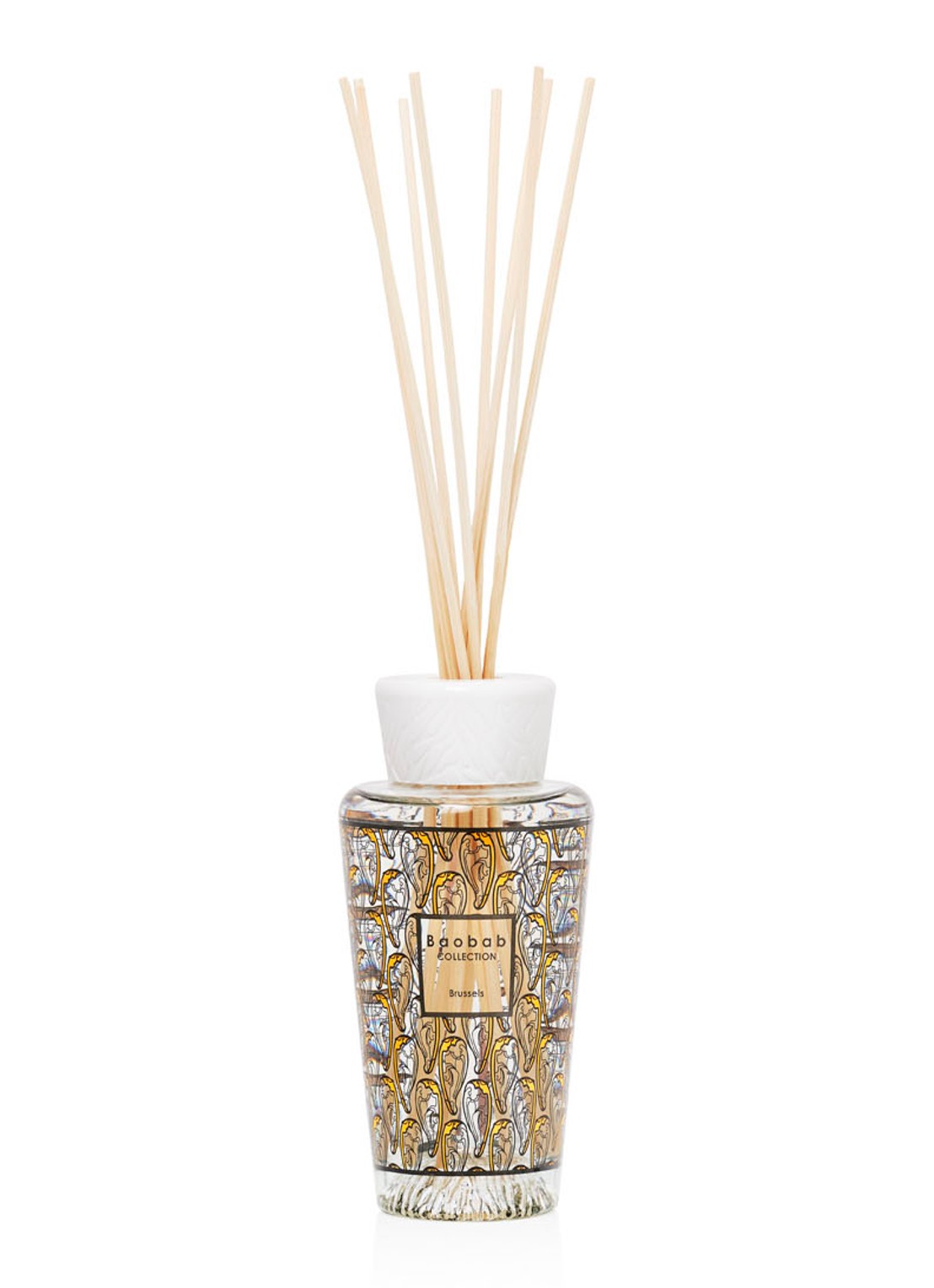 Baobab Collection My First Baobab Brussels geurstokjes 250 ml - voorkant goud