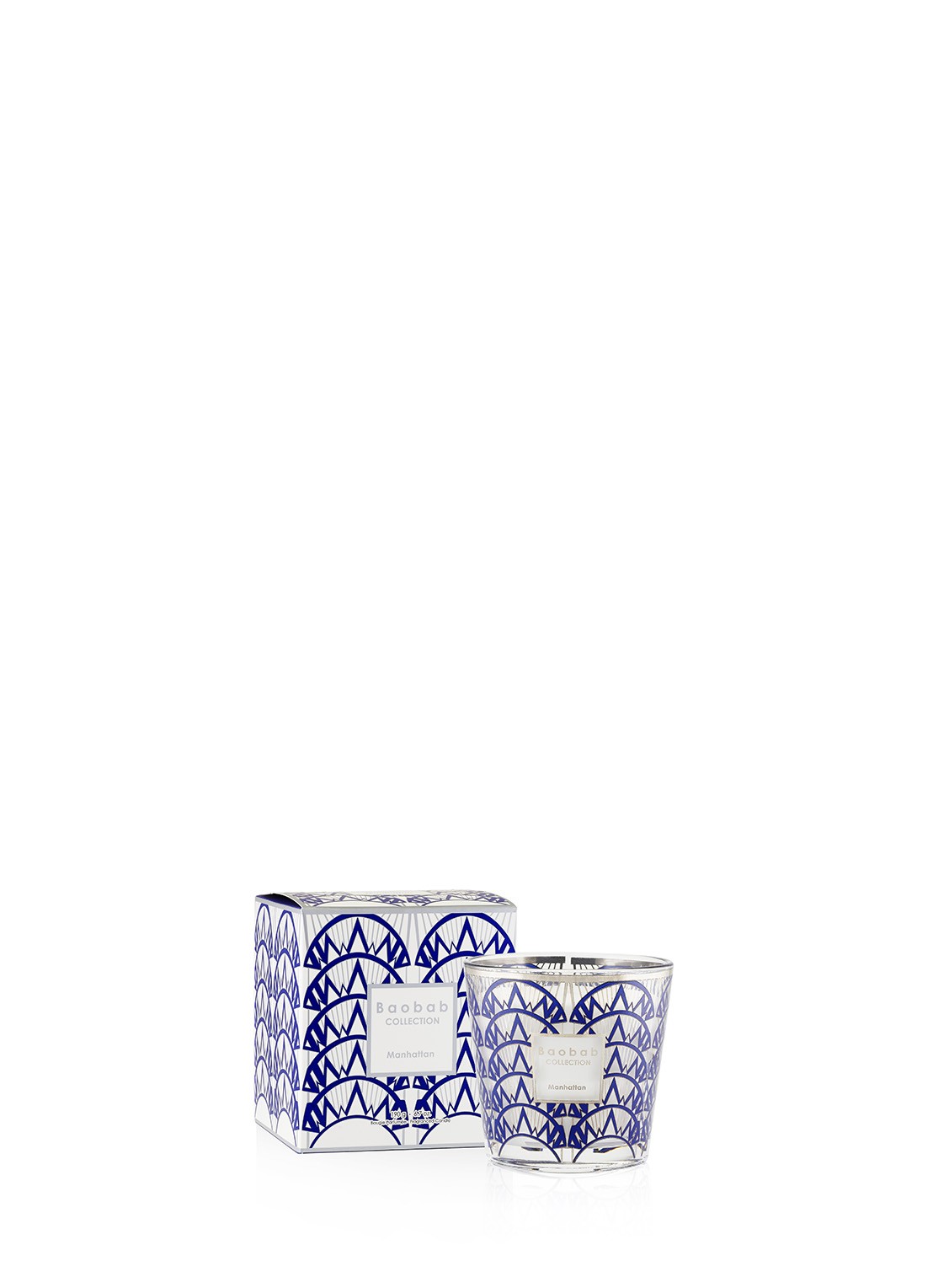 Baobab Collection My First Baobab - Manhattan geurkaars 190 gram - voorkant 2 donkerblauw
