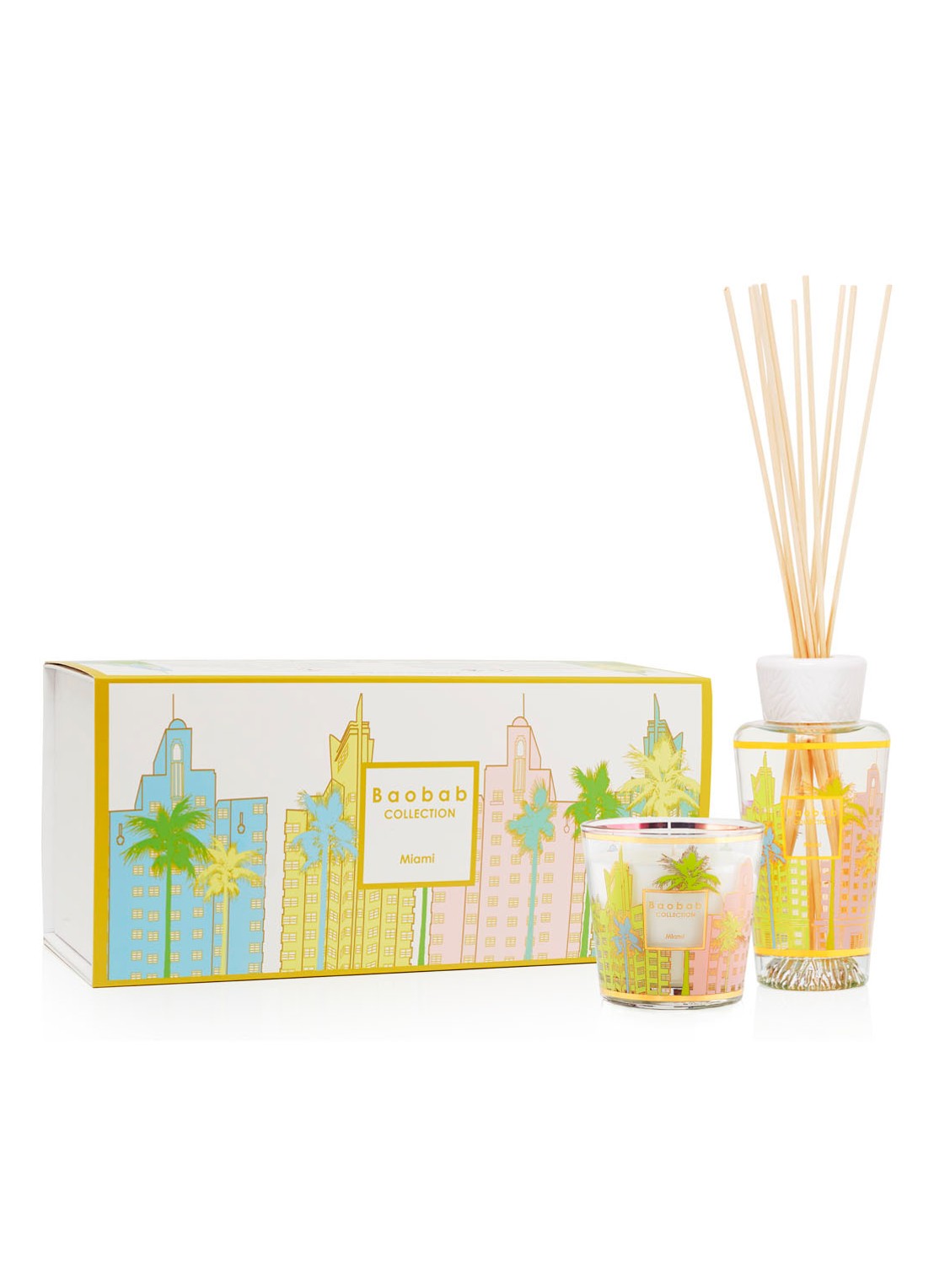 Baobab Collection My First Baobab Miami - geurset - voorkant roze