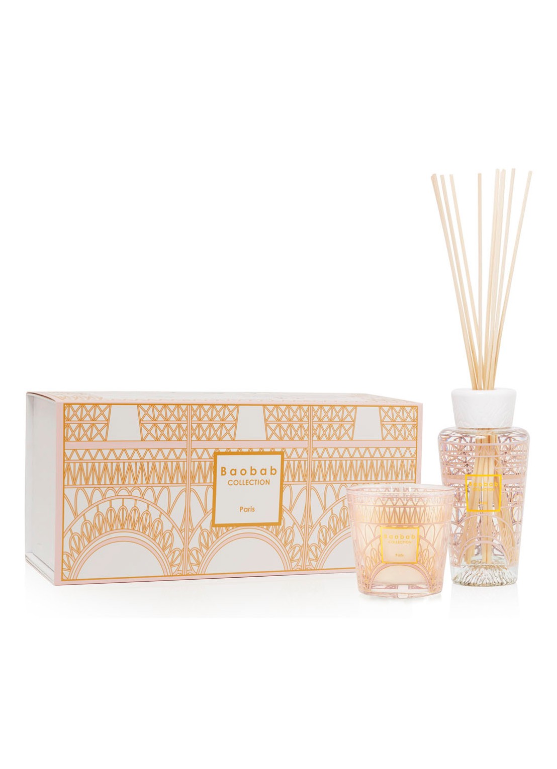 Baobab Collection My First Baobab Paris - geurset - voorkant okergeel