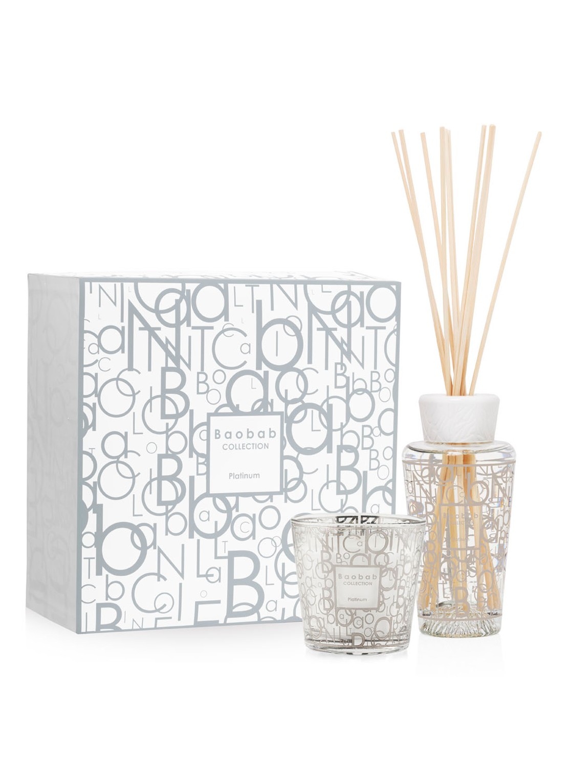 Baobab Collection My First Baobab Platunum - geurset - voorkant 2 grijs
