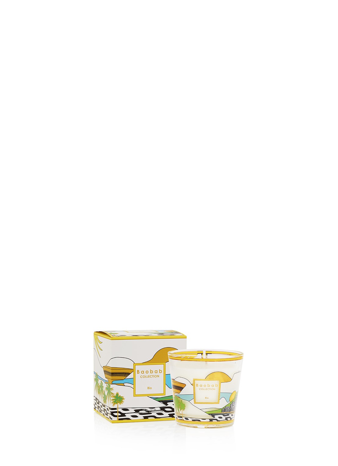 Baobab Collection My first baobab Rio geurkaars 190 gram - voorkant undefined