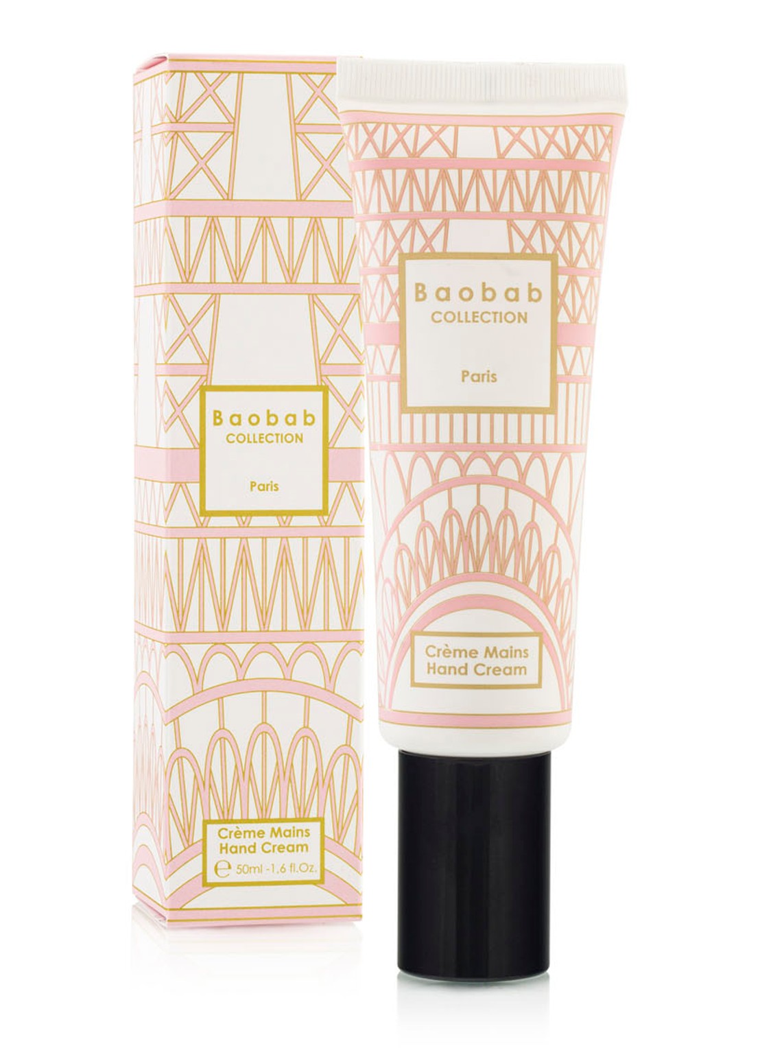 Baobab Collection Paris - handcrème - voorkant roze