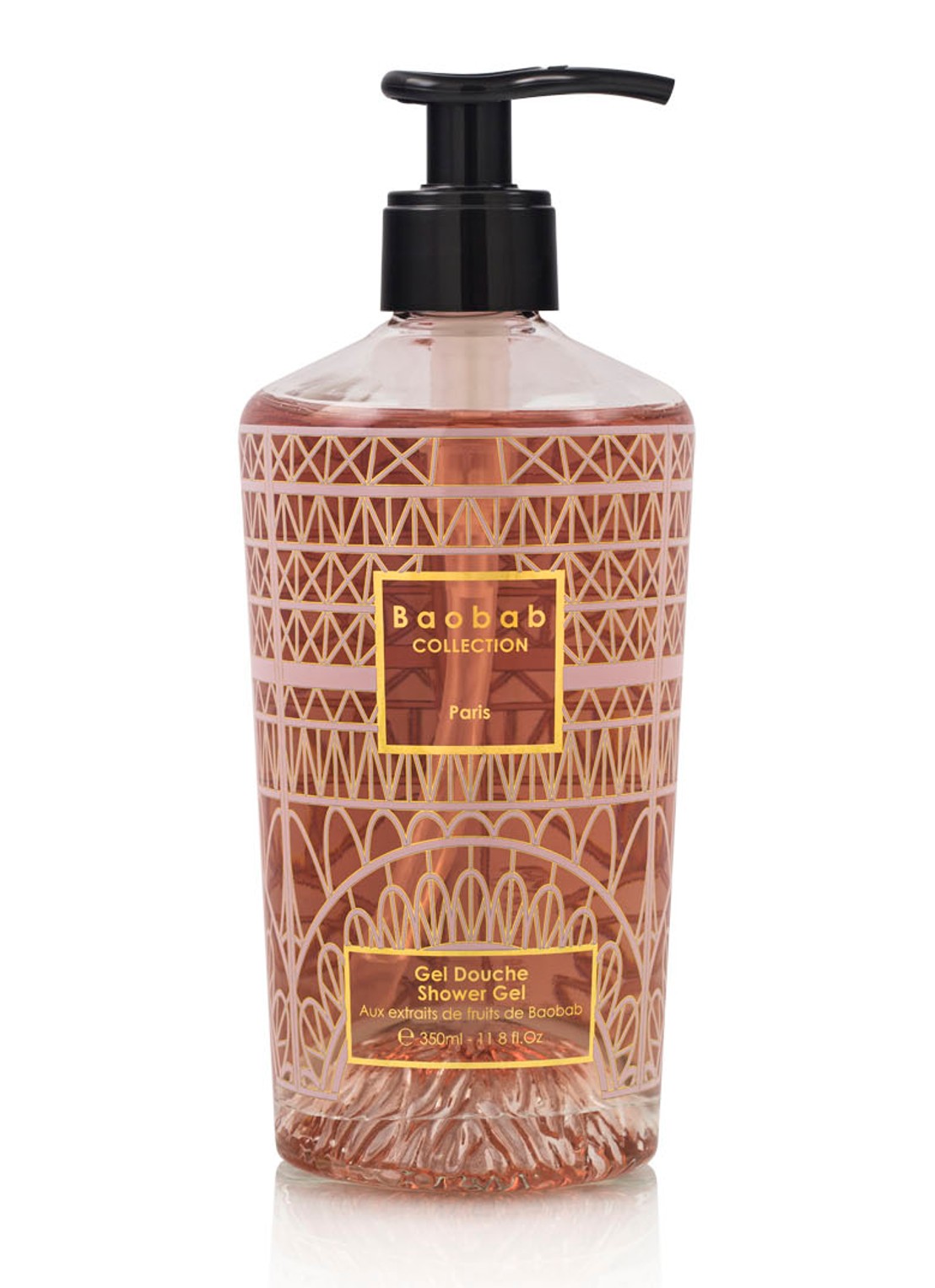 Baobab Collection Paris Showergel - douchegel - voorkant 2 roze