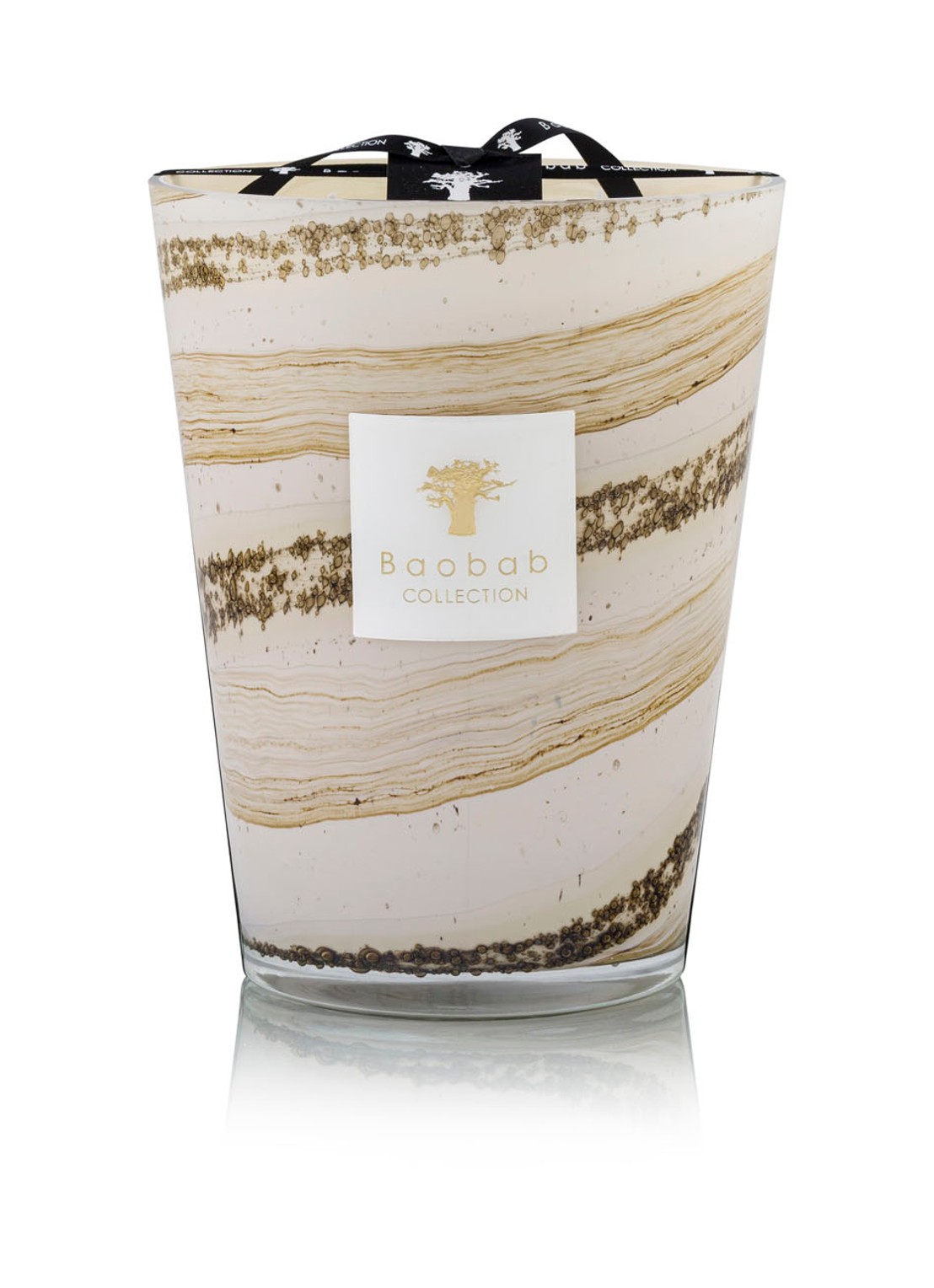 Baobab Collection Siloli Max 24 geurkaars 3 kg - voorkant zand