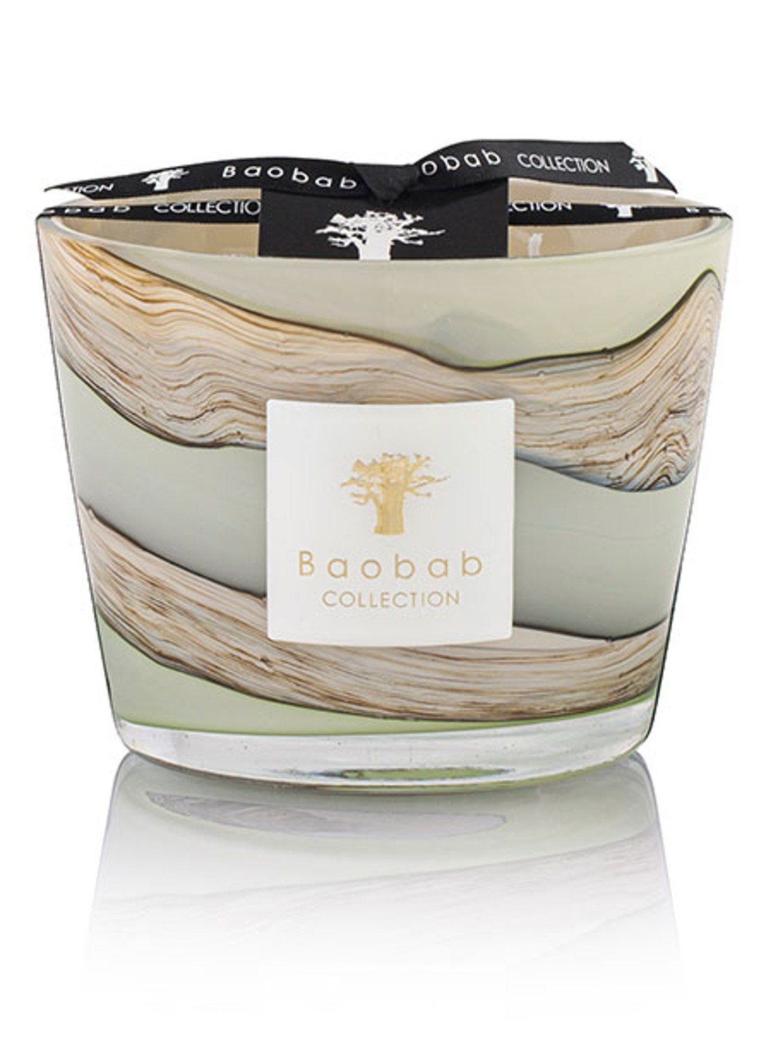 Baobab Collection Sonora Sand Max 10 geurkaars 500 gram - voorkant zand