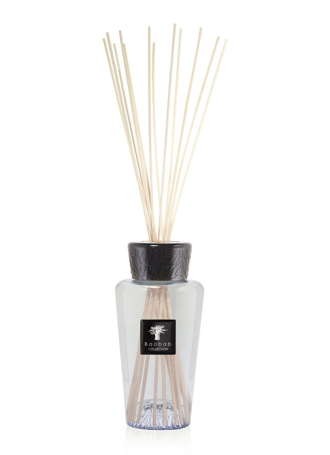 Baobab Collection White Rhino Africa geurstokjes 500 ml - voorkant grijs