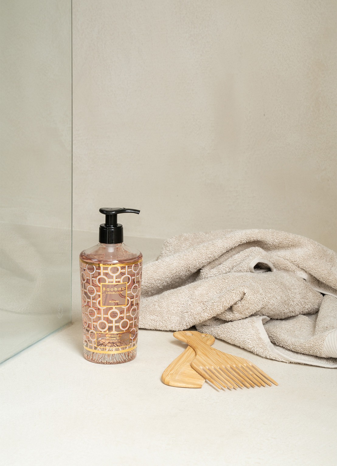 Baobab Collection Women Showergel - douchegel - voorkant 2 roze