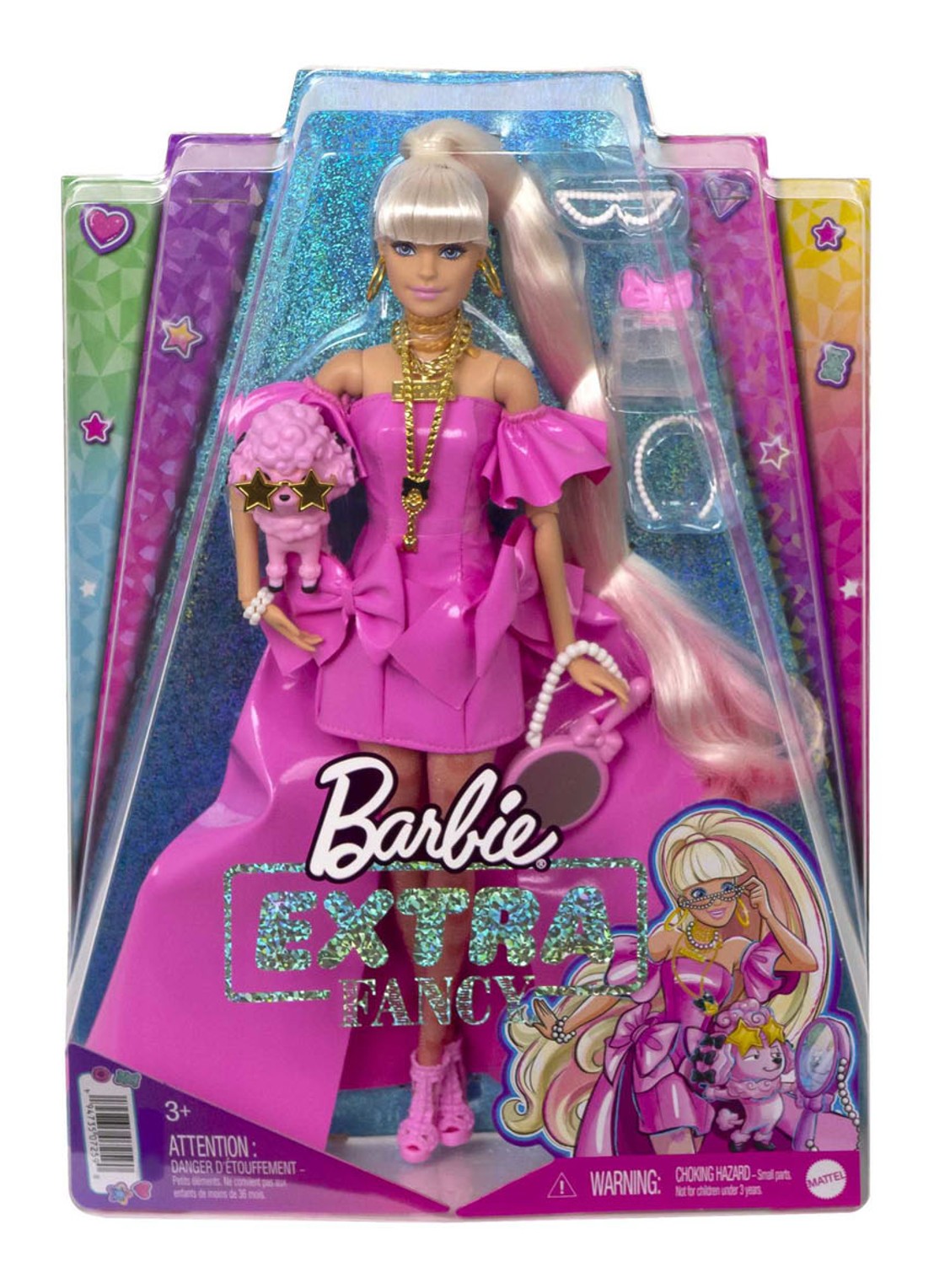 Barbie Barbie Extra pop - voorkant 2 roze
