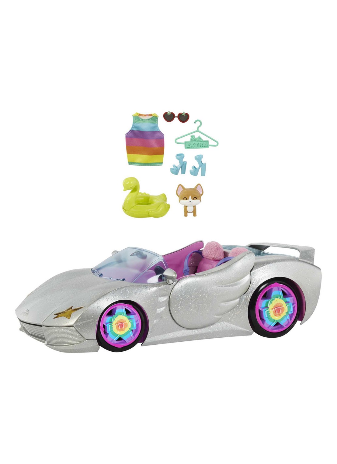Barbie Barbie Extra speelgoedauto  - voorkant undefined