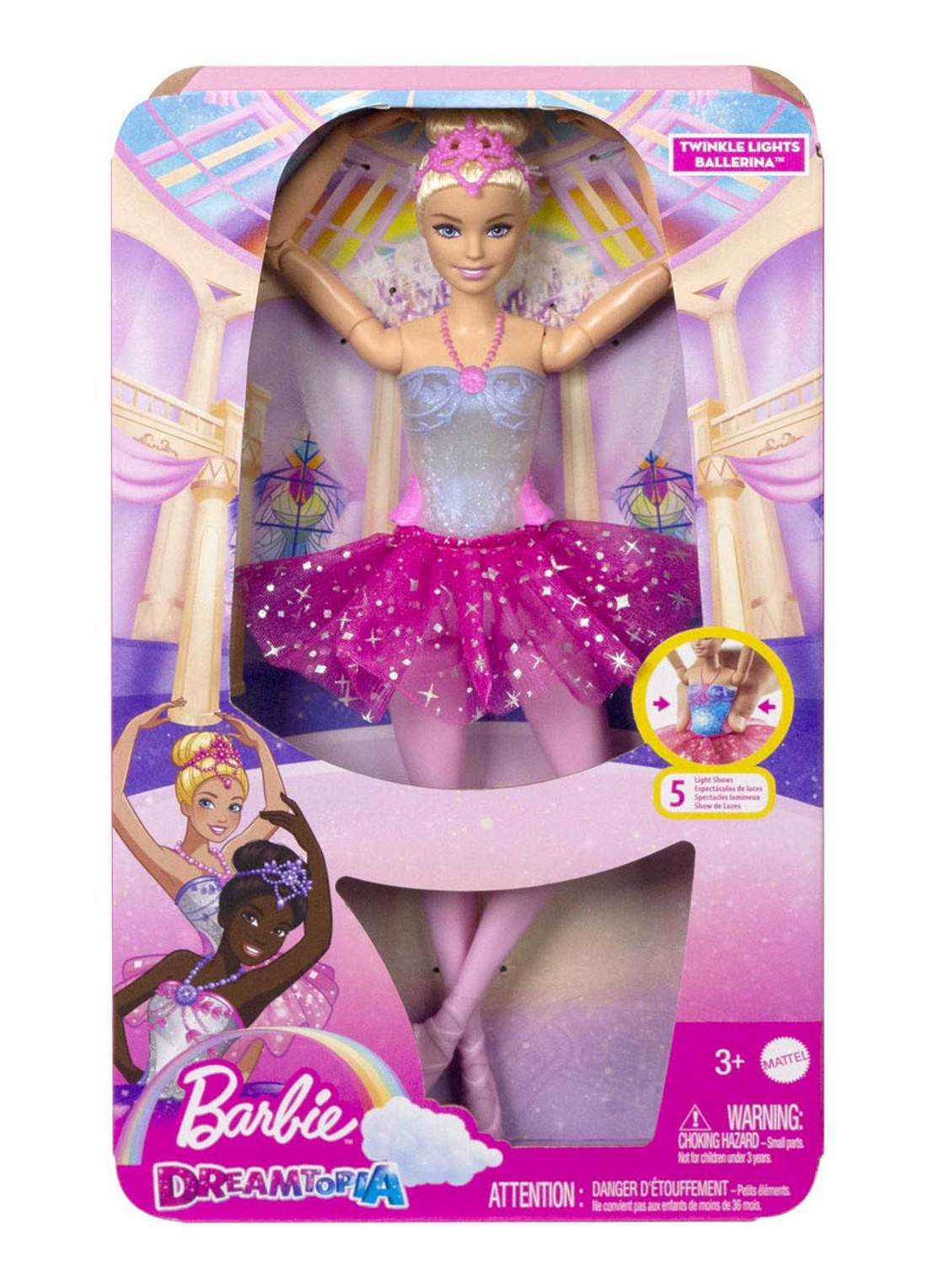 Barbie Dreamtopia ballerina pop - voorkant 2 undefined