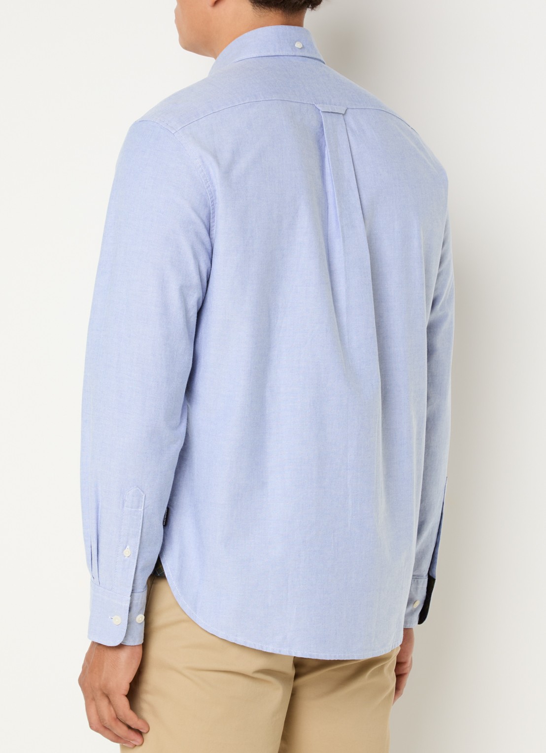 Barbour Regular fit overhemd met kraag - achterkant 3 blauw