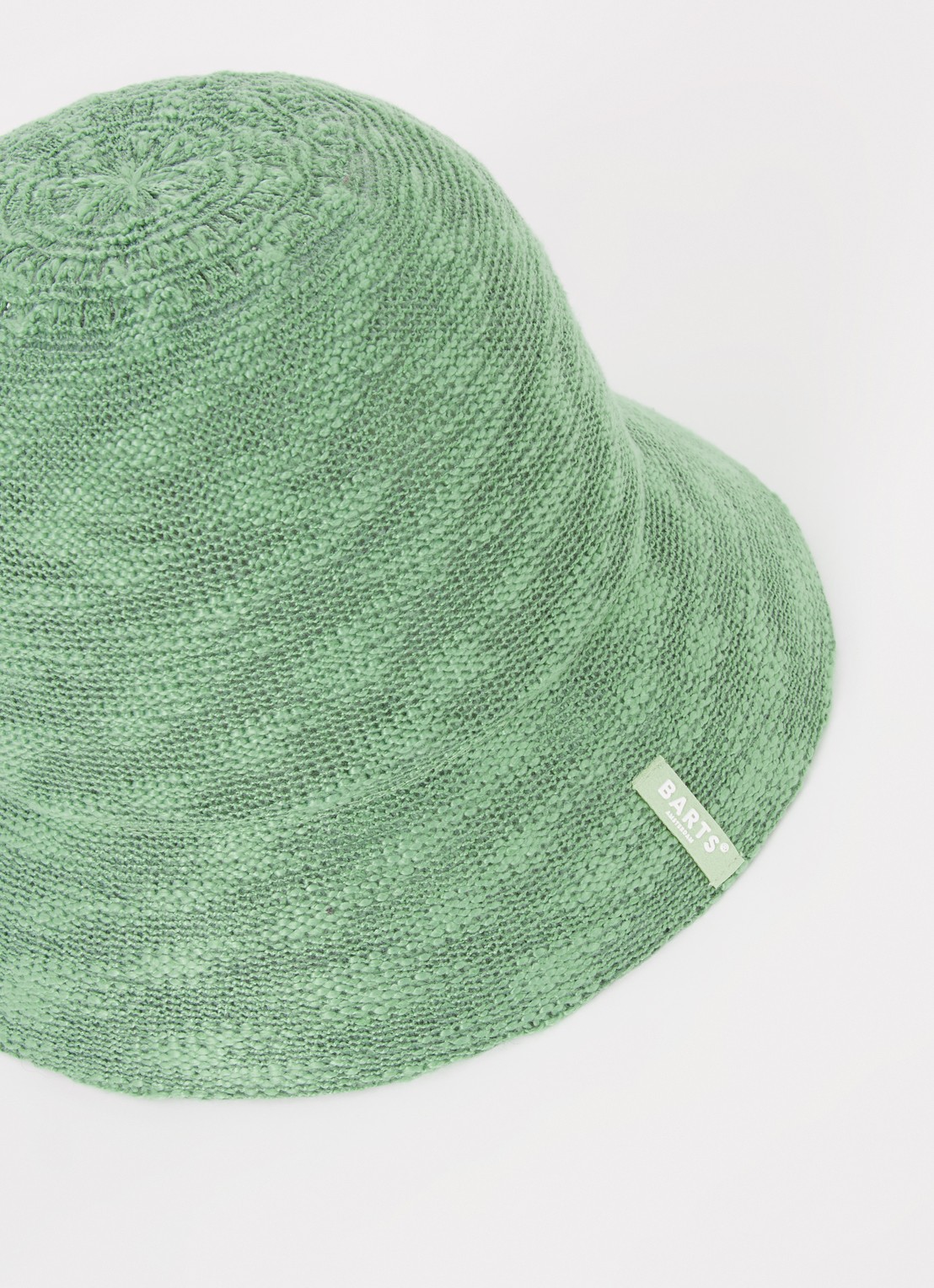 Barts Besary bucket hoed met logo - detail 2 groen