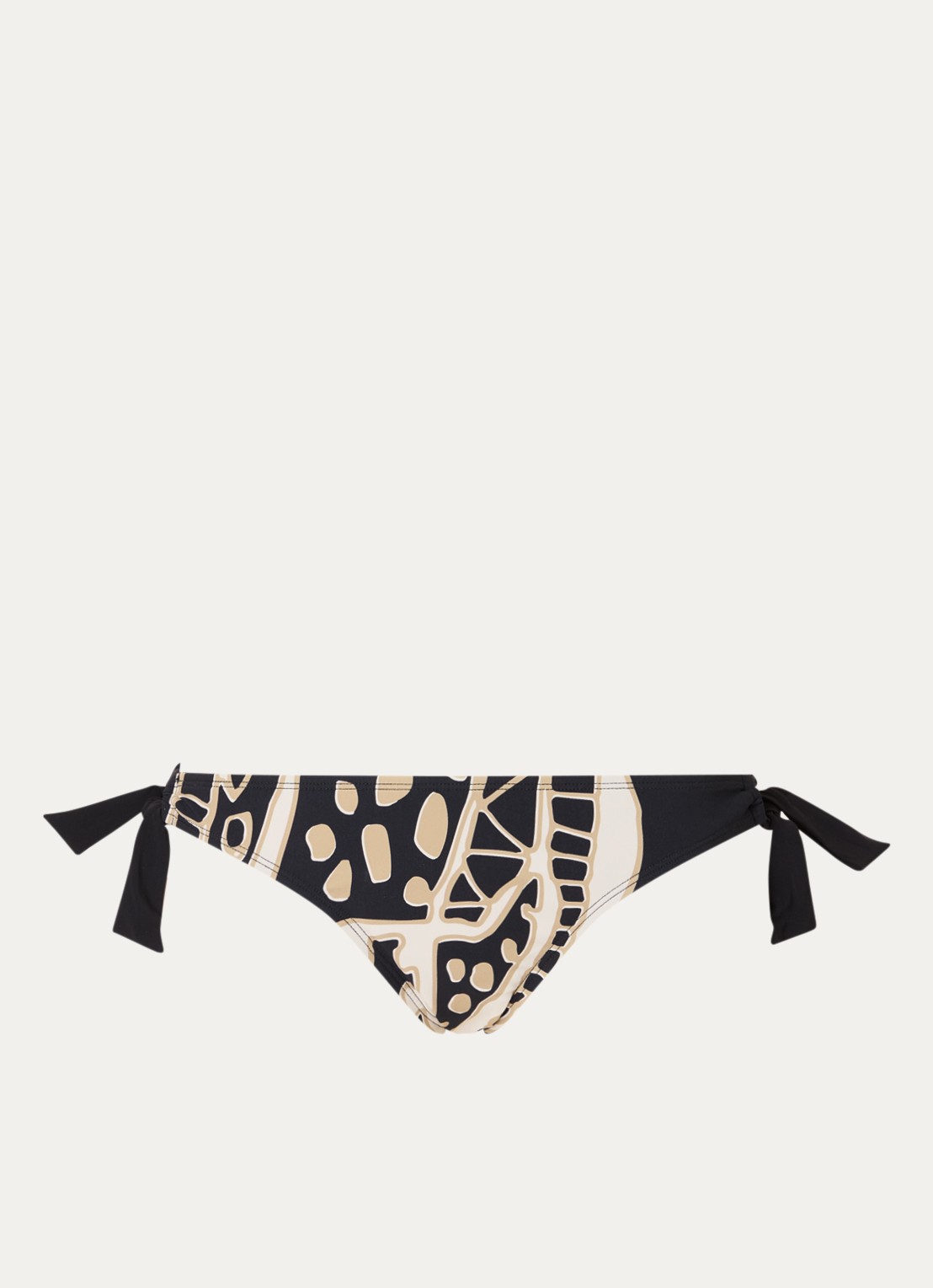 Barts Buhrn bikinislip met print - voorkant 3 zwart