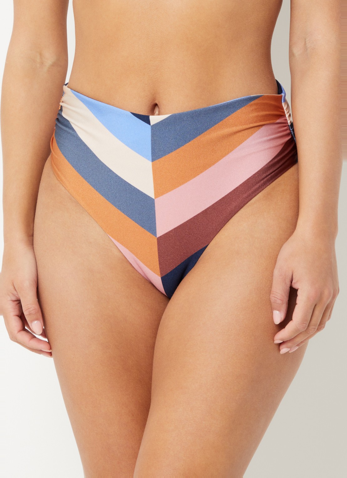 Barts Corangs high waisted bikinislip met print - voorkant 4 multicolor
