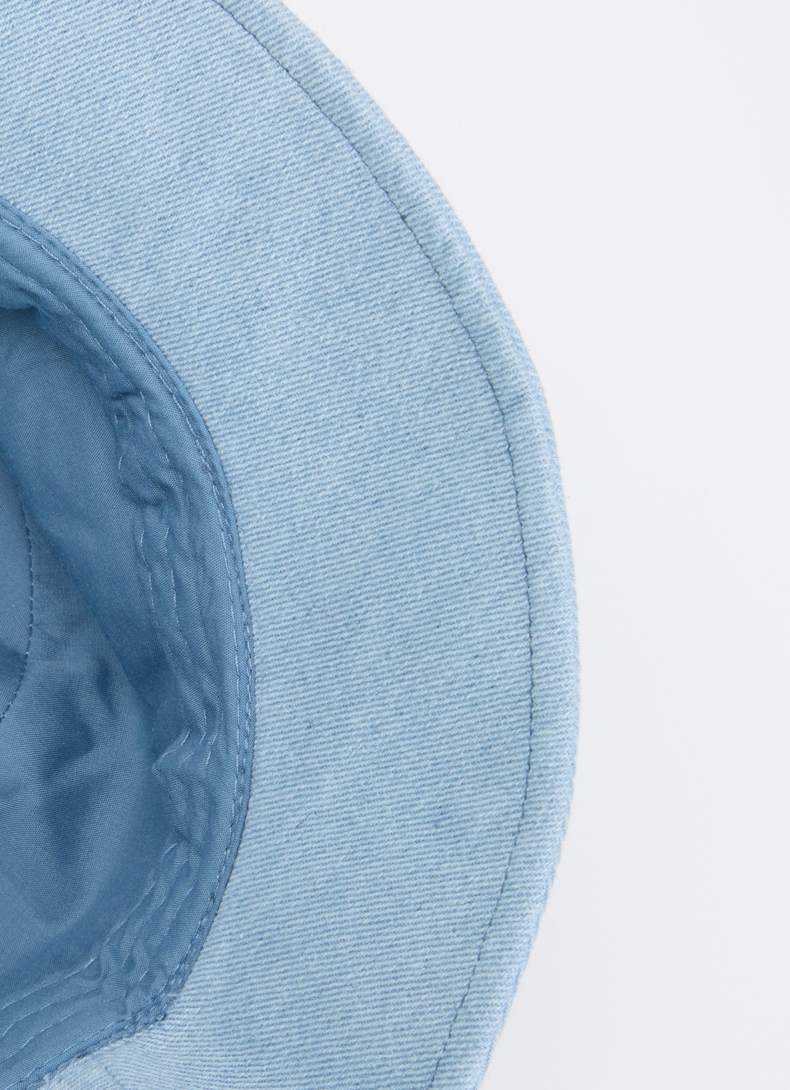 Barts Jabibu buckethat van denim met logoborduring  - detail 2 indigo